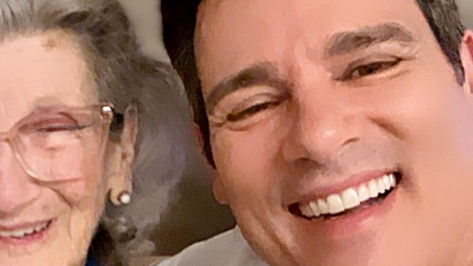 Celso Portiolli comemora aniversário de 96 anos da mãe: “Uma grande benção de Deus”