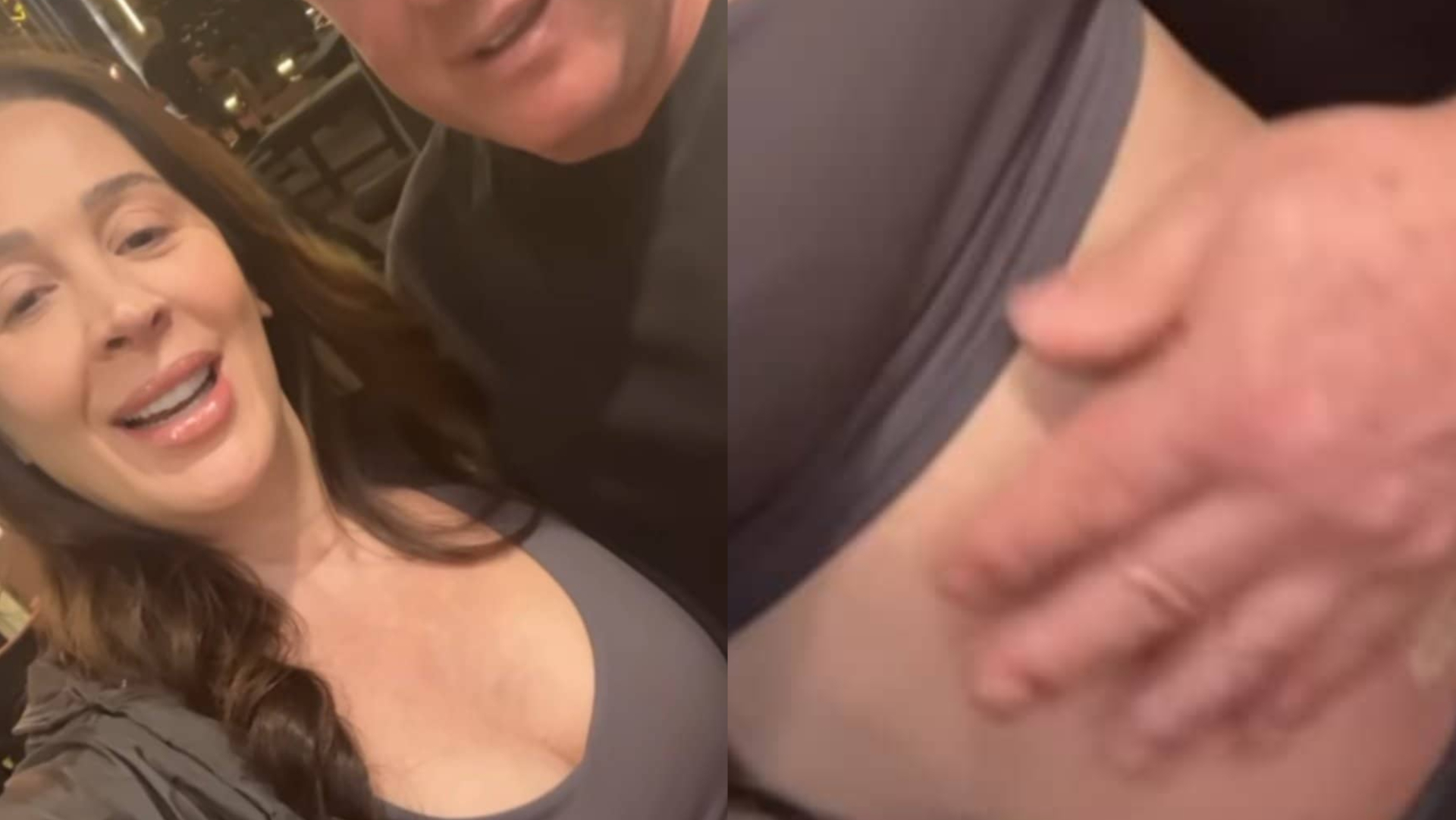 De top, Claudia Raia exibe barriga bem grande na academia e impressiona: ”Tamo aqui”