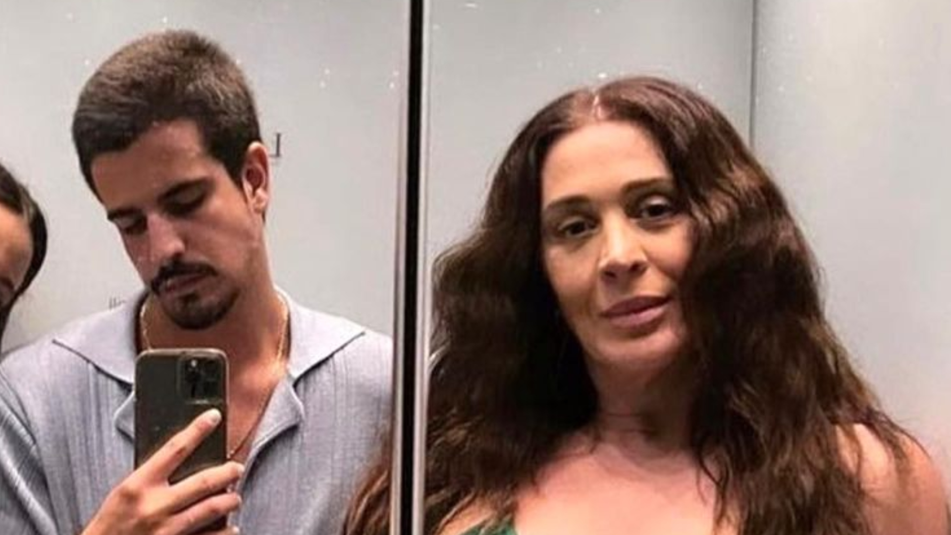 Grávida do terceiro filho, Claudia Raia se declara para o primogênito: ”Amor infinito”