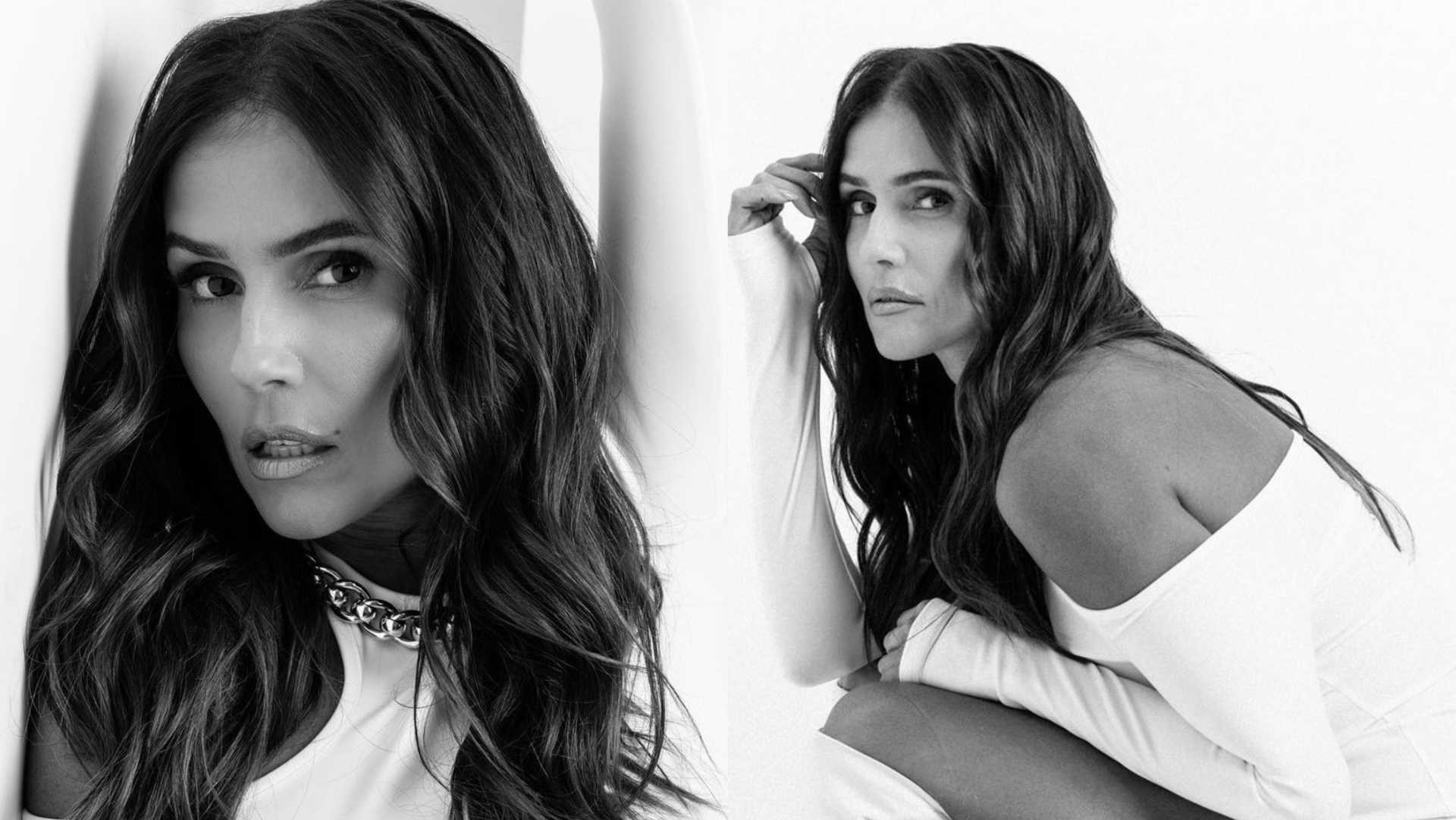 De botas, Deborah Secco exibe curvas perfeitas em look curtinho: ”Que mulher”