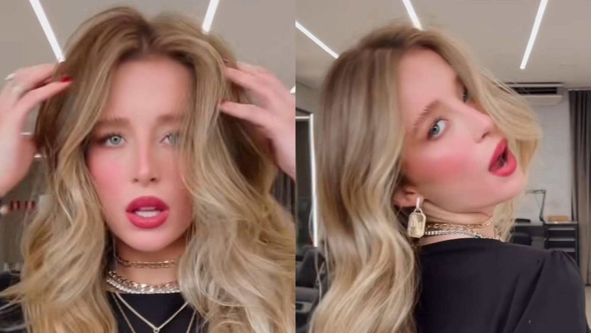 Duda Reis exibe transformação nos cabelos feita pelo namorado: ”Pelas mãos do melhor”