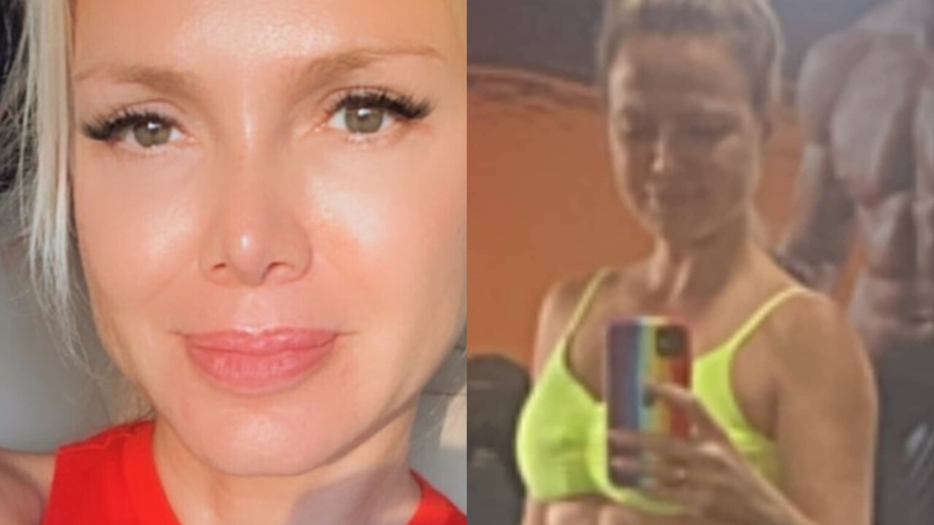 Eliana choca ao exibir tanquinho em selfie na academia: ”Não vale olhar”