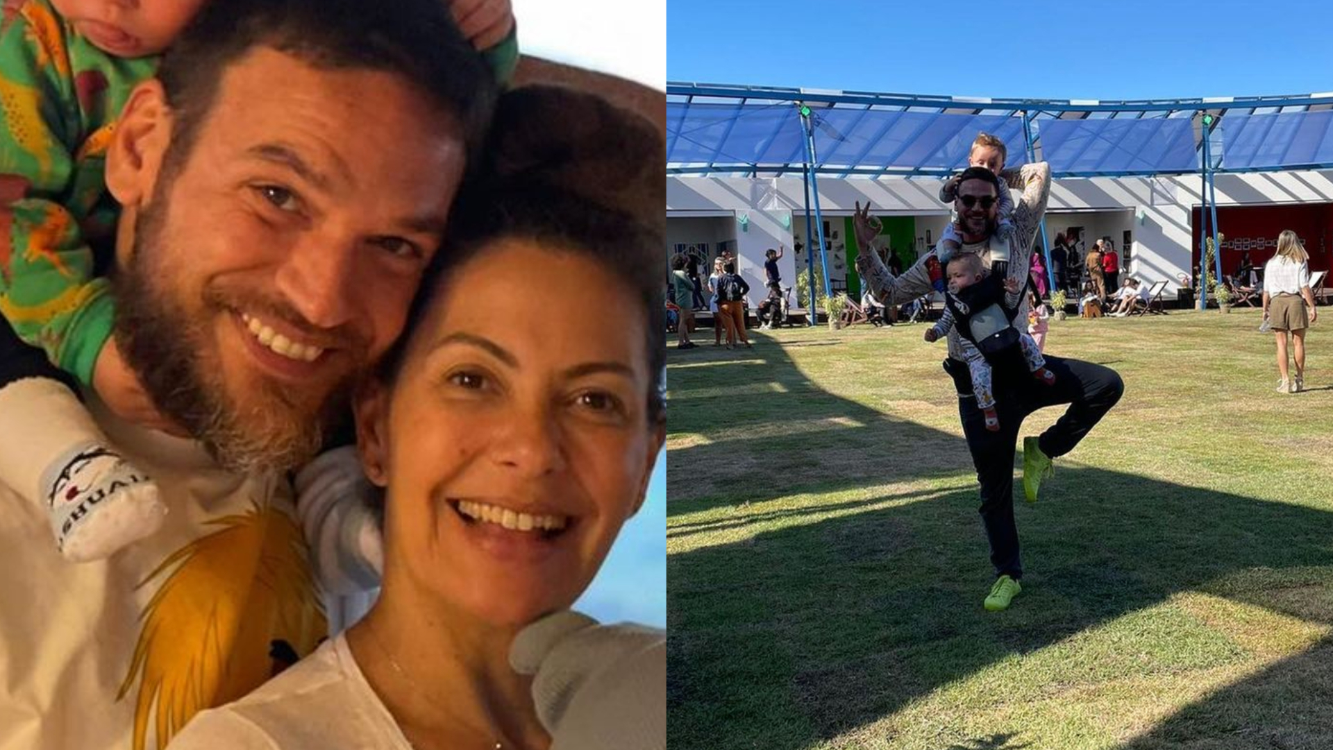 Gêmeos de Fabiula Nascimento e Emilio Dantas esbanjam fofura em fotos