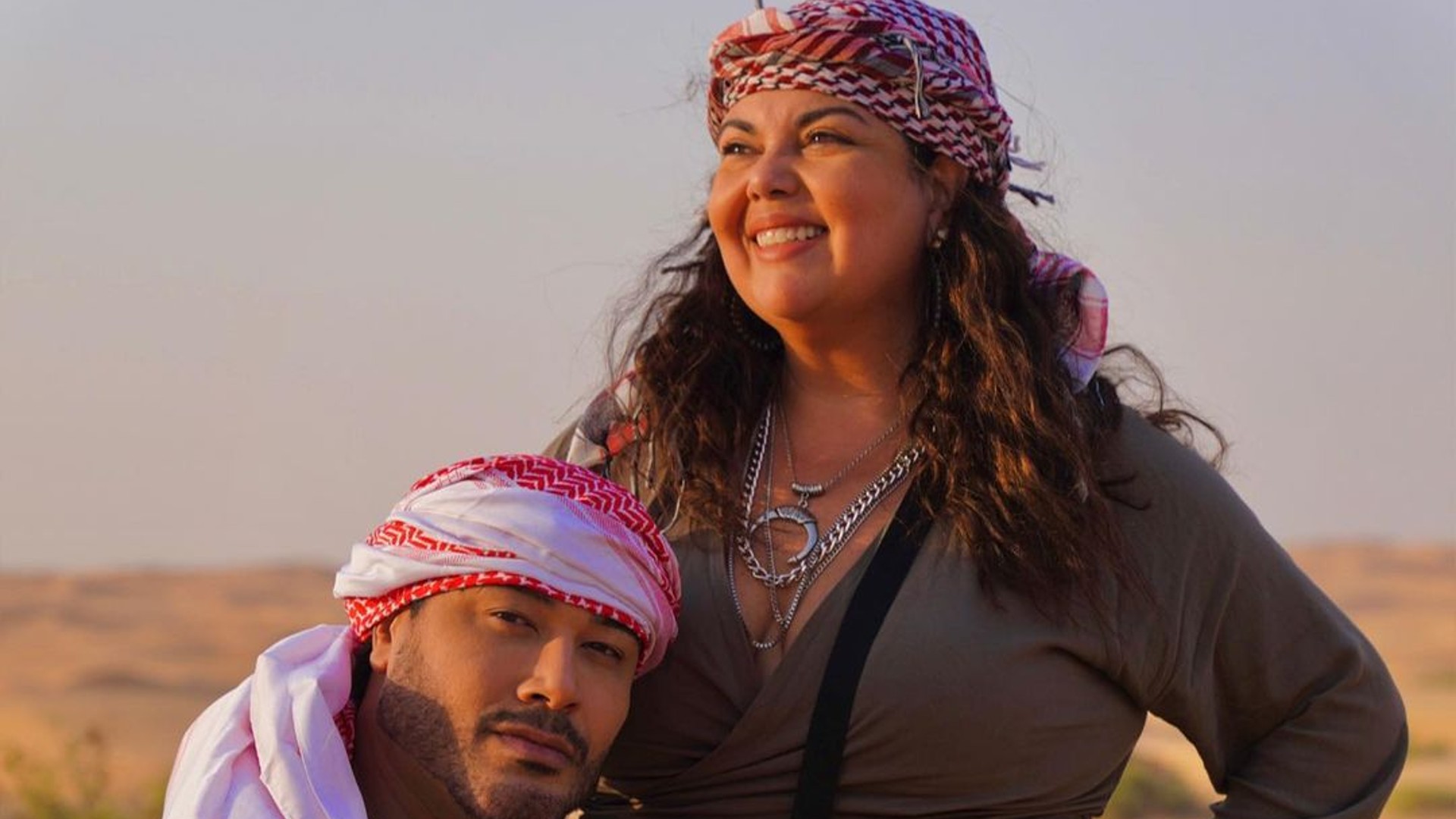 Fabiana Karla viaja para Dubai com o marido e fala sobre relacionamento à distância