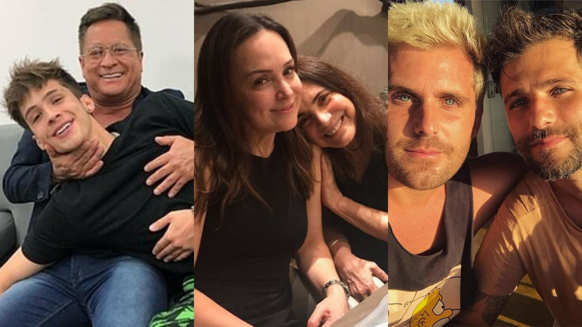 João Guilherme e Leonardo, Regina e Gabriela Duarte, Gagliassos: eleição divide a família dos famosos