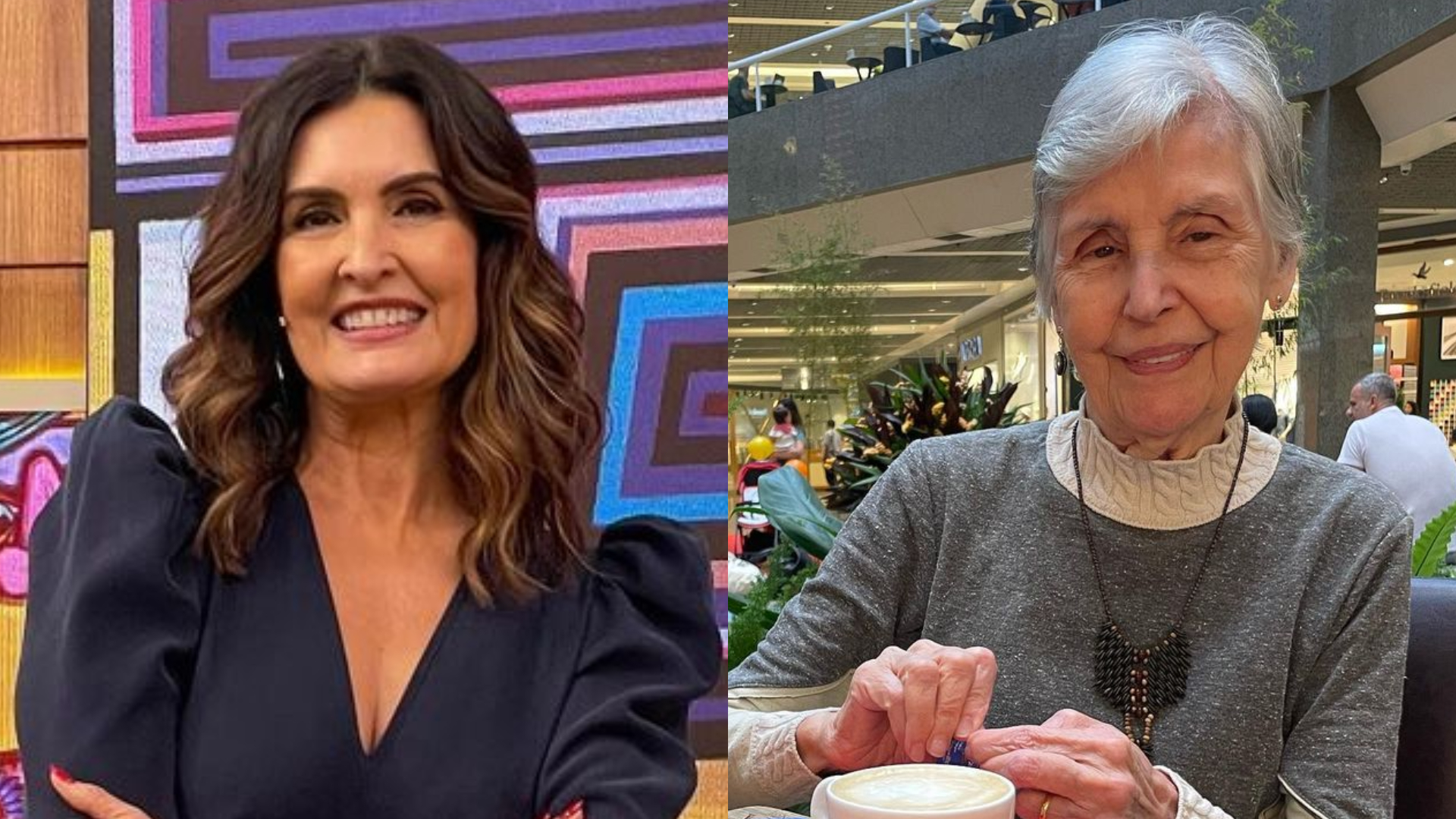 Fátima Bernardes celebra recuperação da mãe após internações: ”Comemoramos com um passeio”