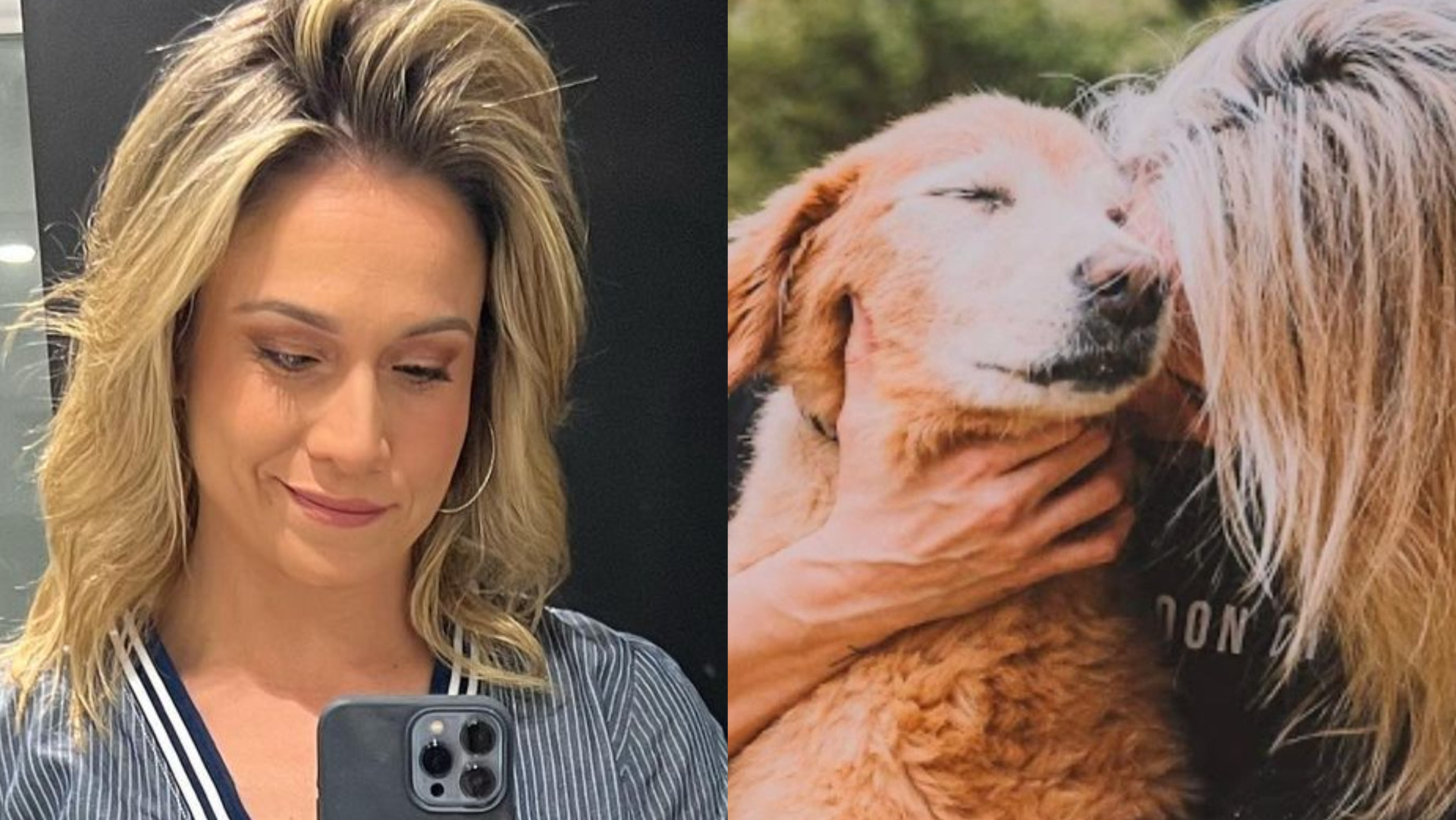 Fernanda Gentil homenageia sua cachorrinha, Nala: ”Saudade mais dilacerante”