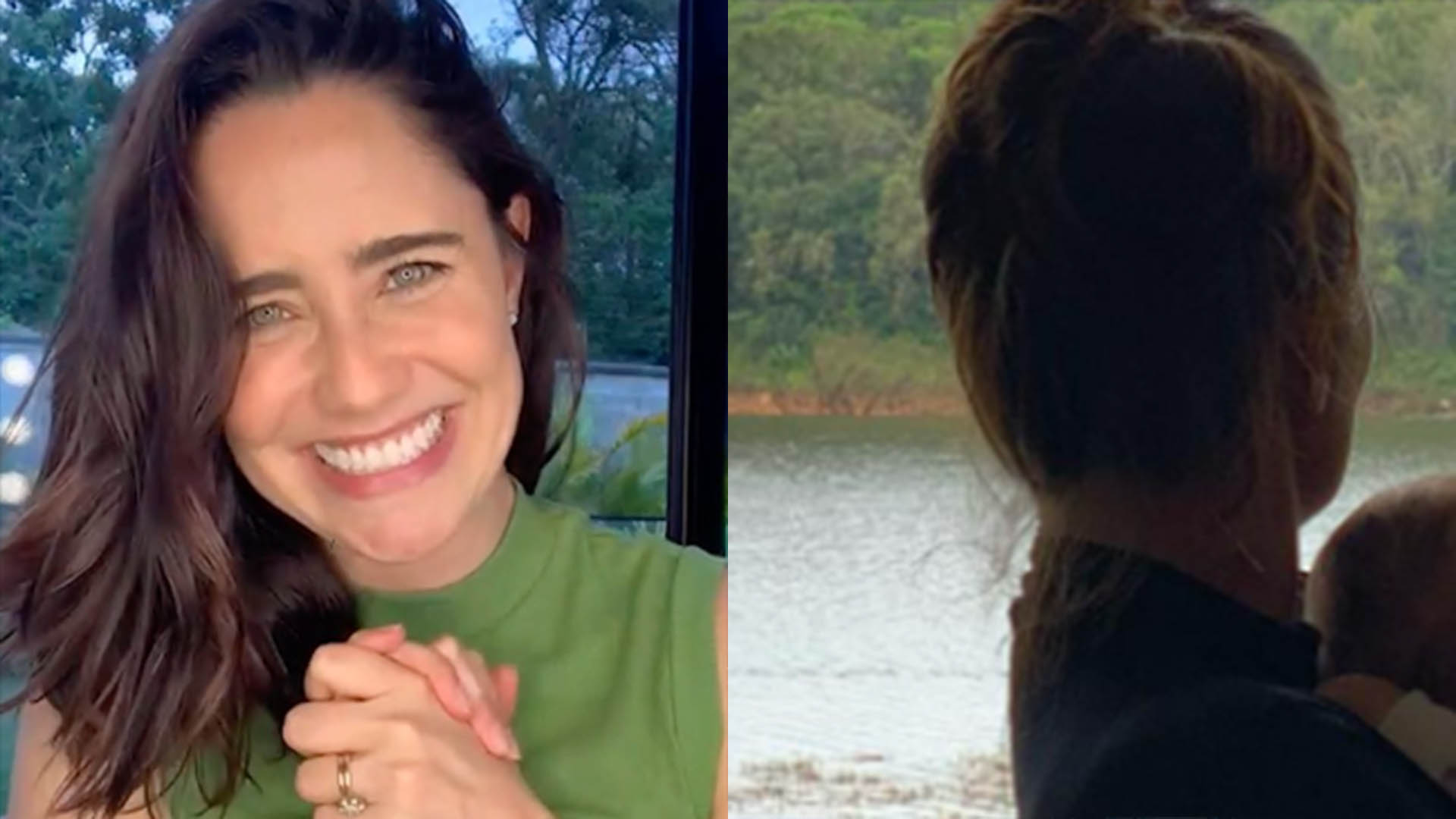 Fernanda Vasconcellos mostra nova foto com o filho no colo