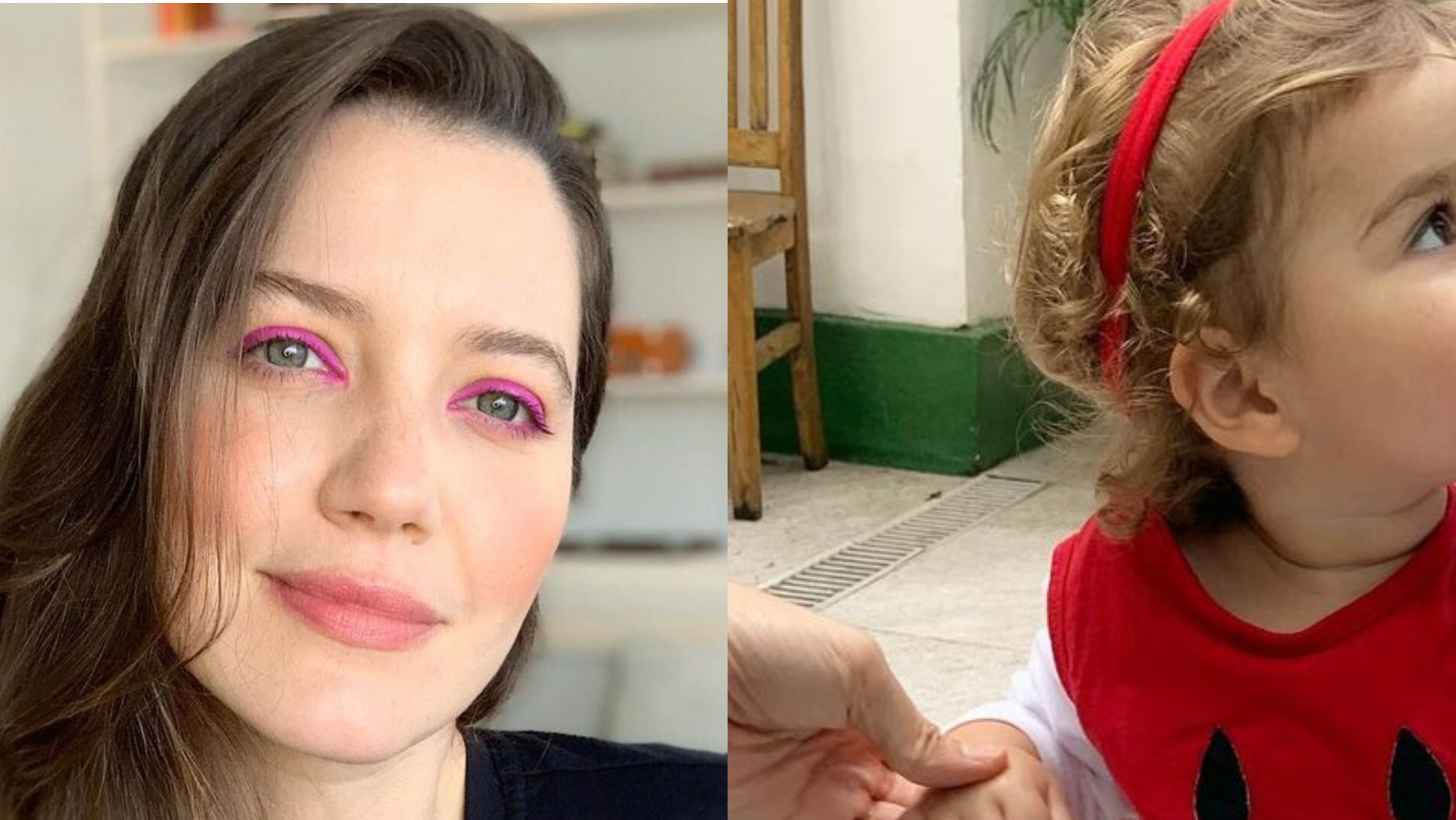 Filha de Nathalia Dill passa dos limites da fofura ao surgir de roupa de fruta: ”E essa melancia”