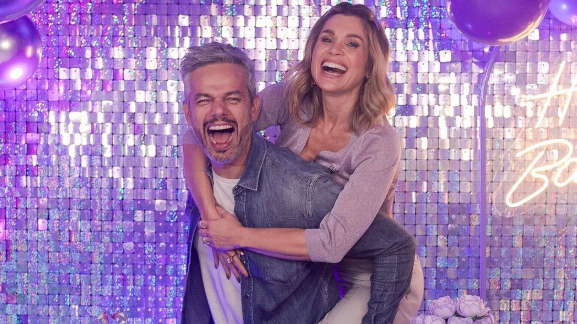 Flávia Alessandra e Otaviano Costa comemoram aniversário da filha caçula com festão