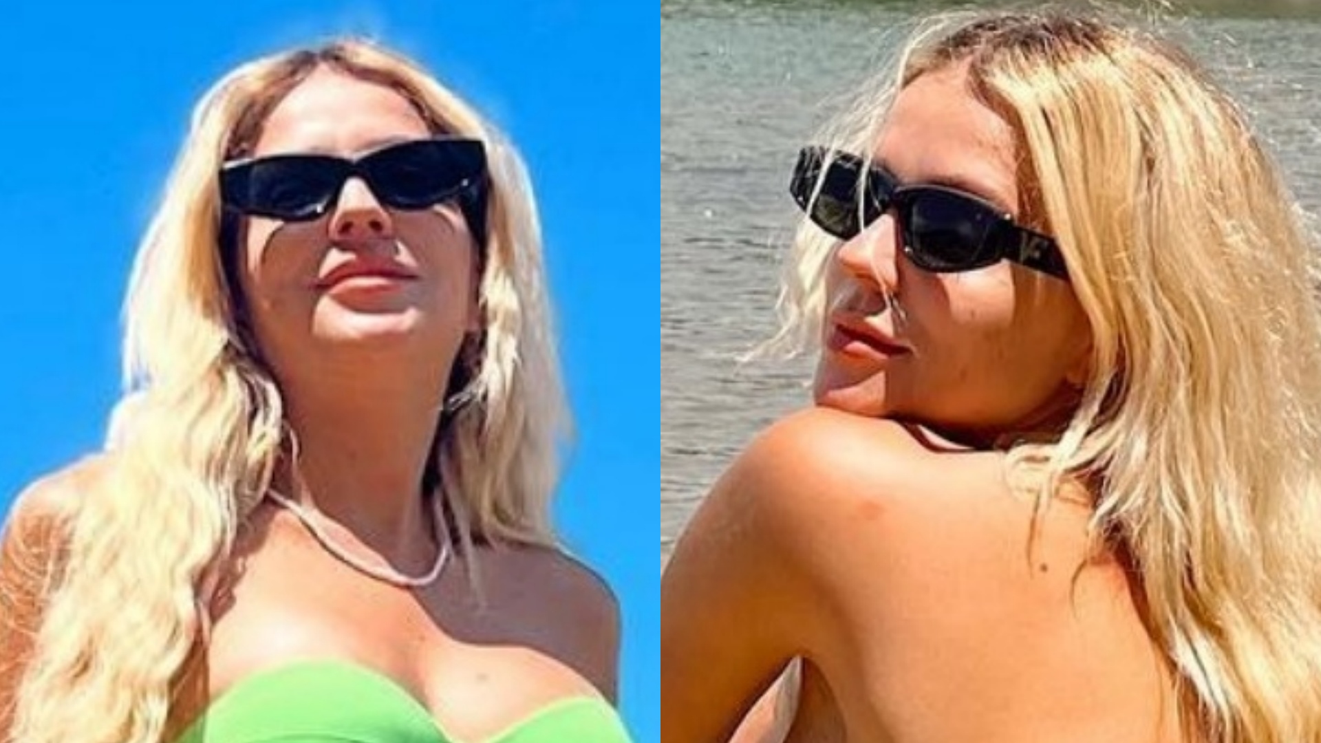 Com biquíni neon, Gabi Lopes chama atenção ao exibir curvas impecáveis na praia: “Perfeita”