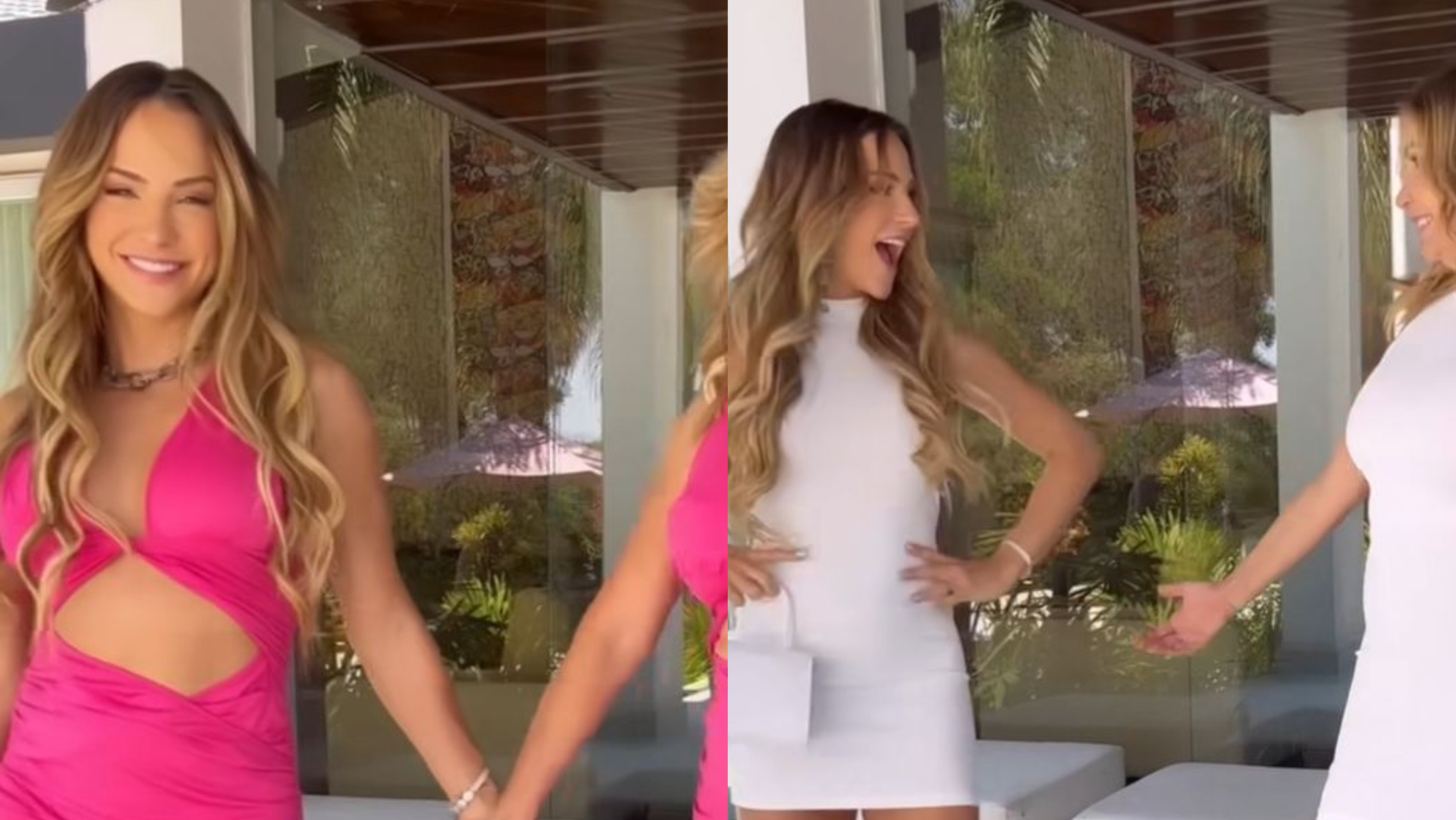 Gabi Martins exibe o corpão ao combinar looks curtinhos com a mãe: ”Que genética”
