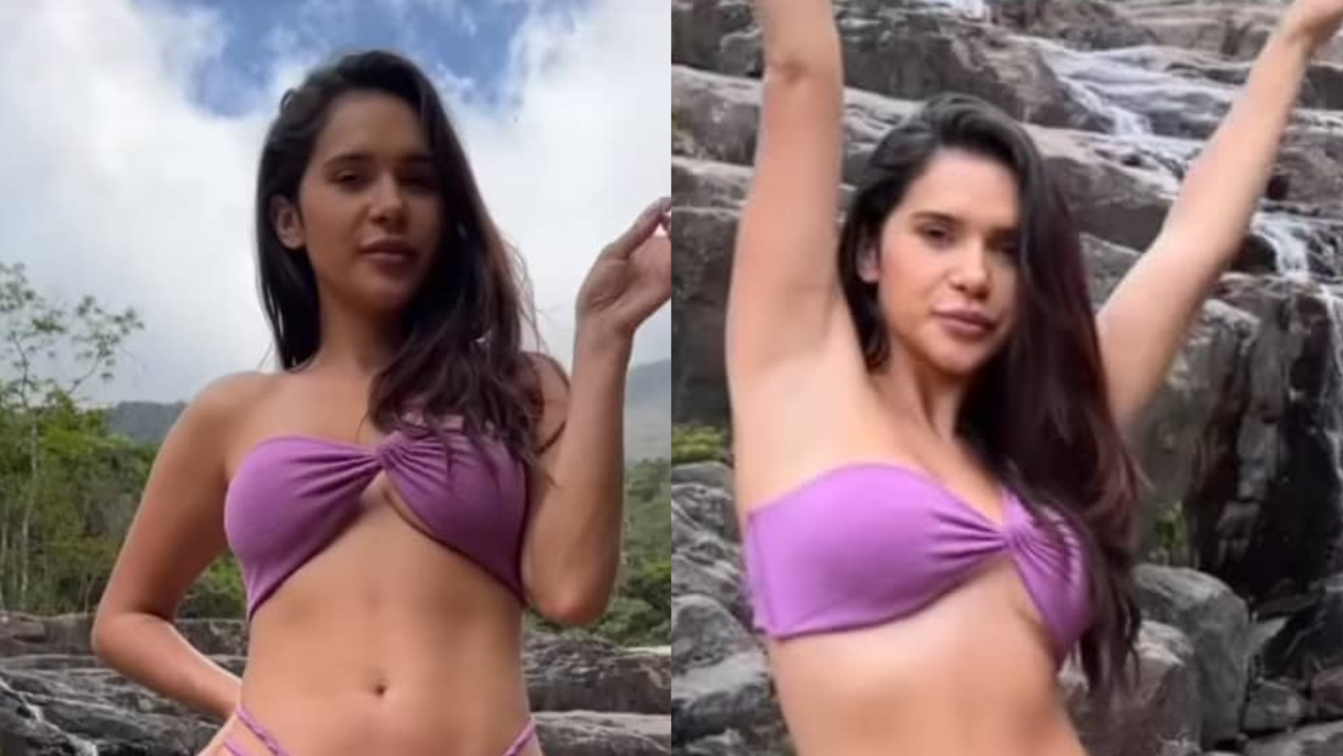 De biquíni sem alça, ex-BBB Gizelly Bicalho escandaliza com corpaço escultural: ”Uma deusa”