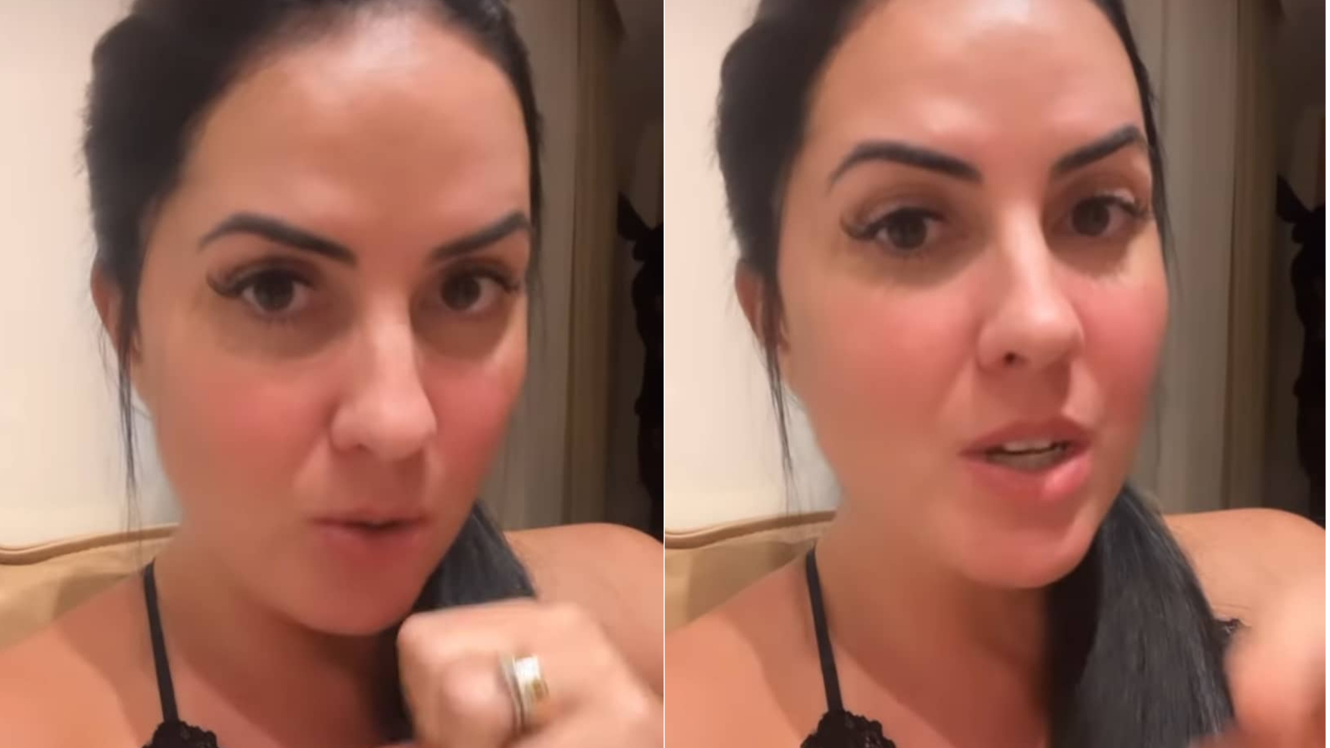 Indignada, Graciele Lacerda rebate boatos sobre engravidar do filho de Zezé: ”Absurdo”