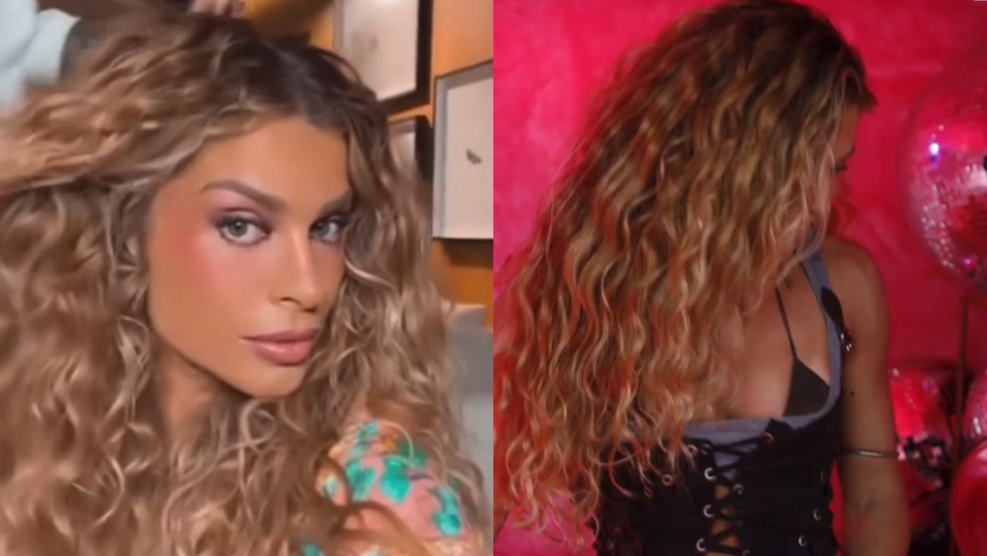 Grazi Massafera se fantasia de Shakira e mostra produção: ”Brincar de voltar no tempo”