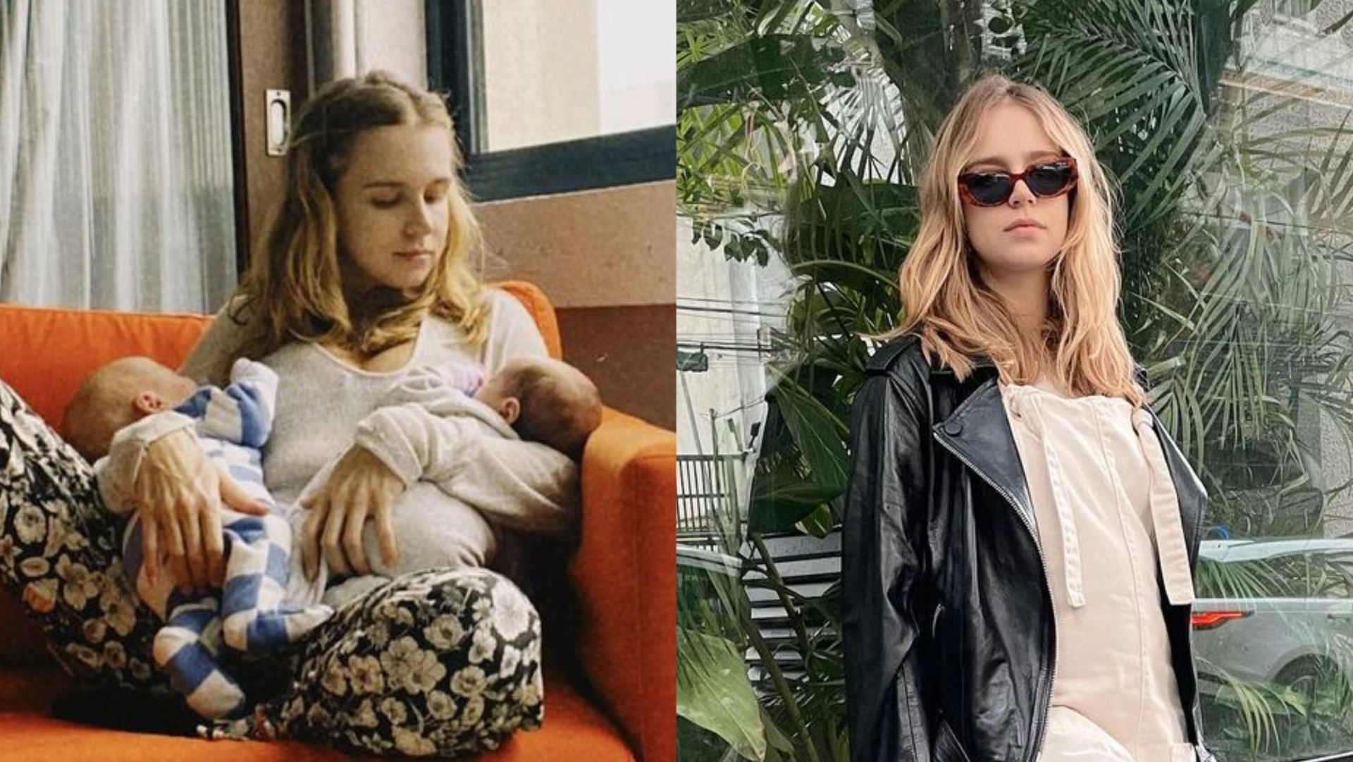 Isabella Scherer mostra barriga um mês após dar à luz gêmeos