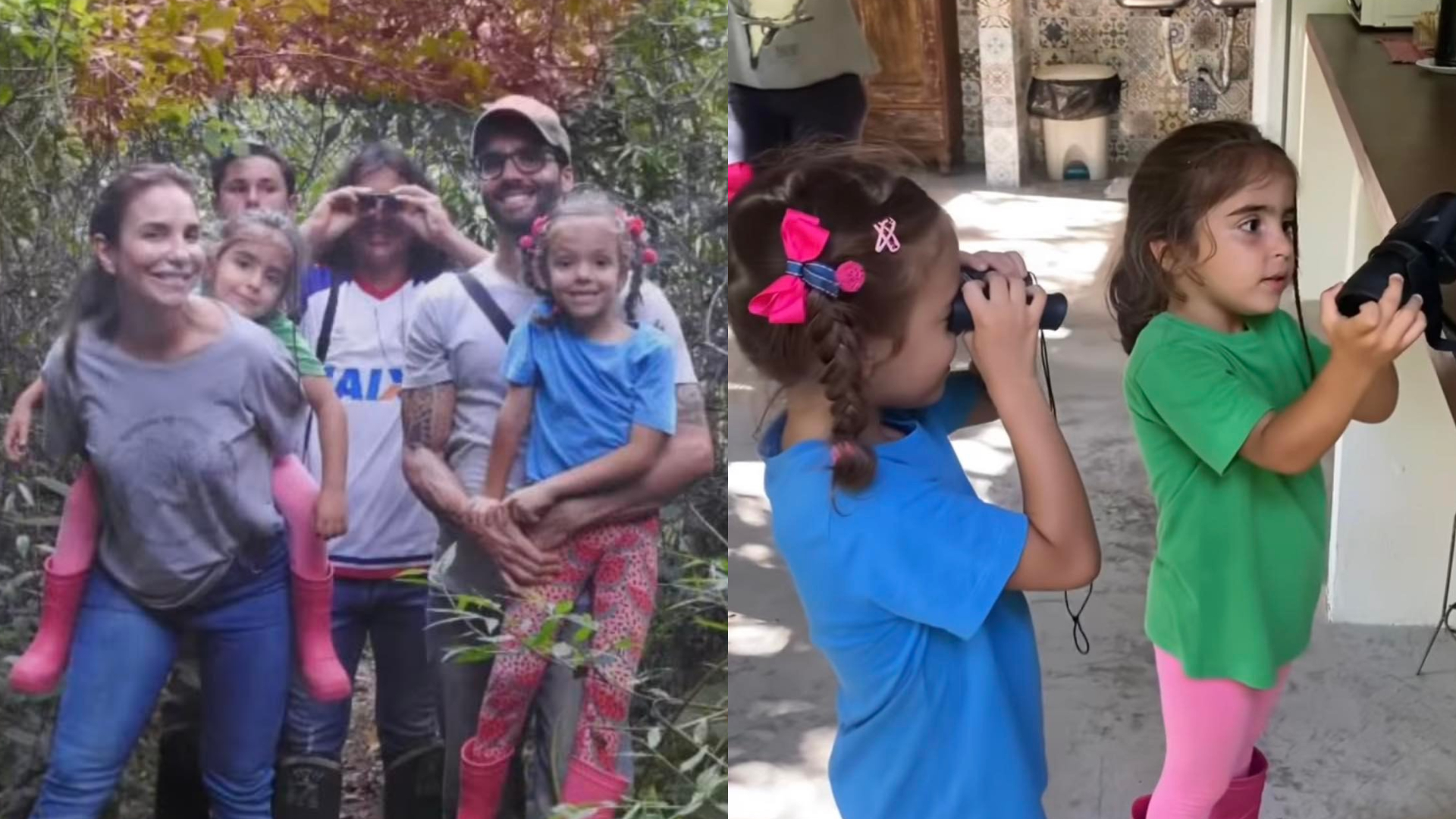 Ivete Sangalo mostra passeio com a família e as filhas gêmeas roubam a cena: ”Bonecas”