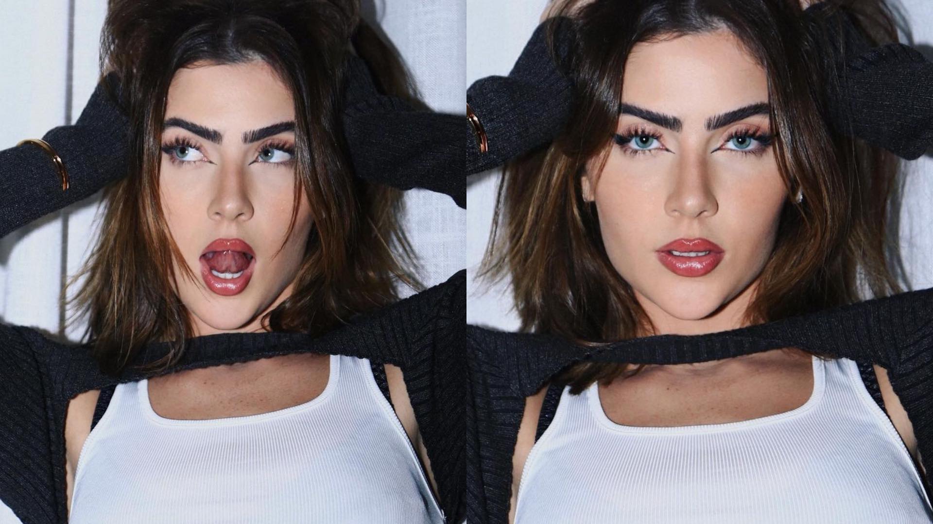 Jade Picon posa com top e eleva a temperatura na web: “Muito gata”
