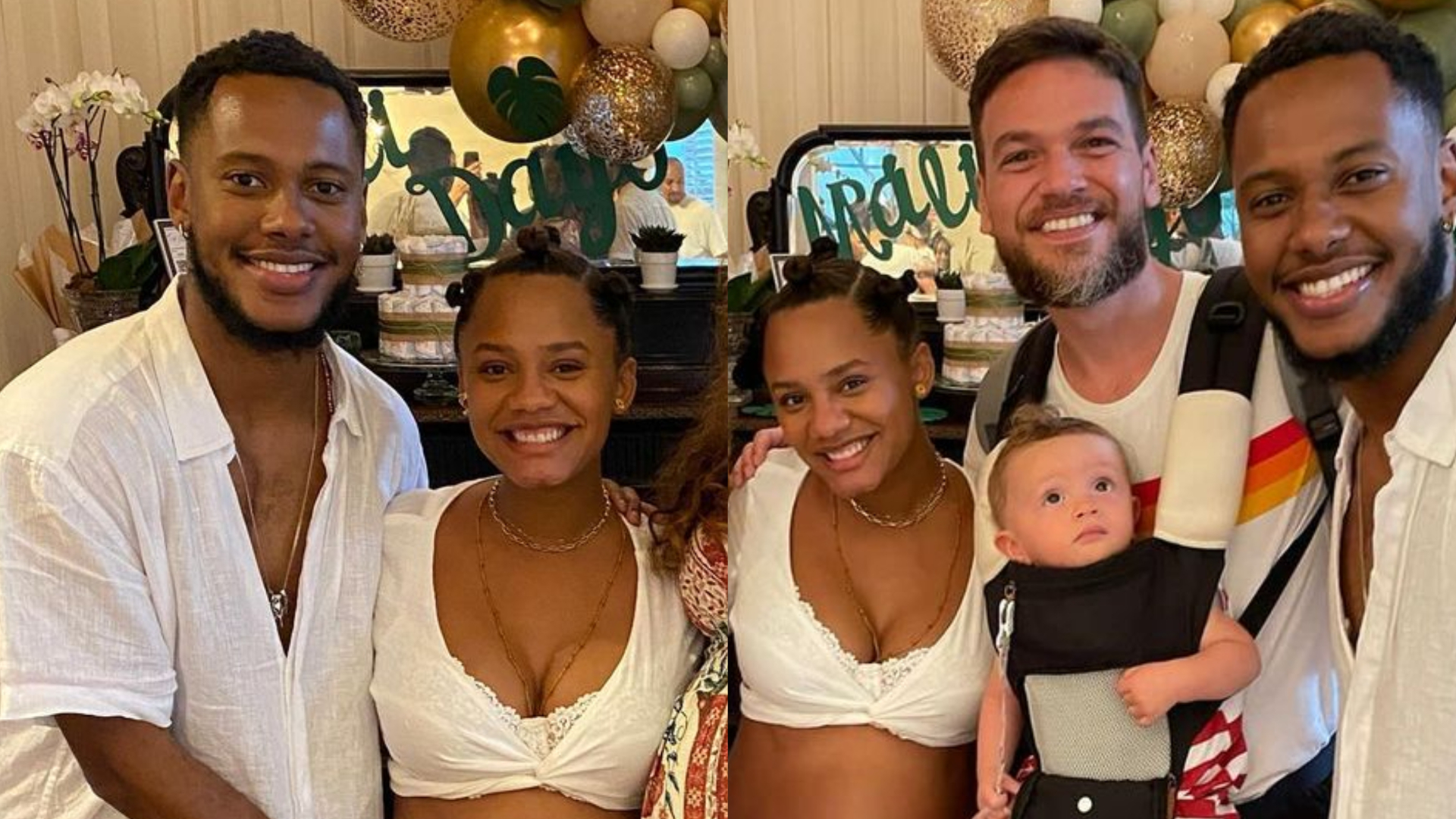 Jéssica Ellen e Dan Ferreira fazem chá de bebê e revelam nome do filho