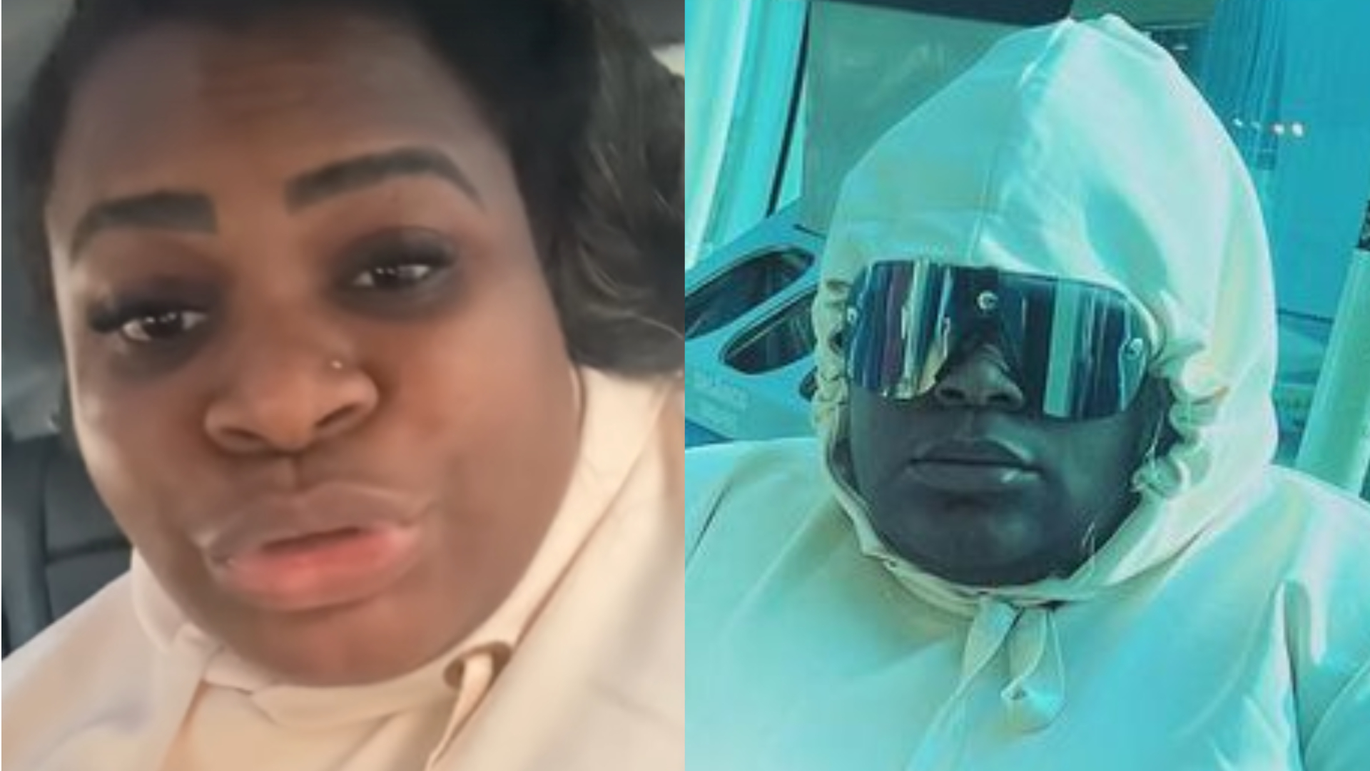De óculos escuros, Jojo Todynho surge ‘disfarçada’ com look todo branco em aeroporto
