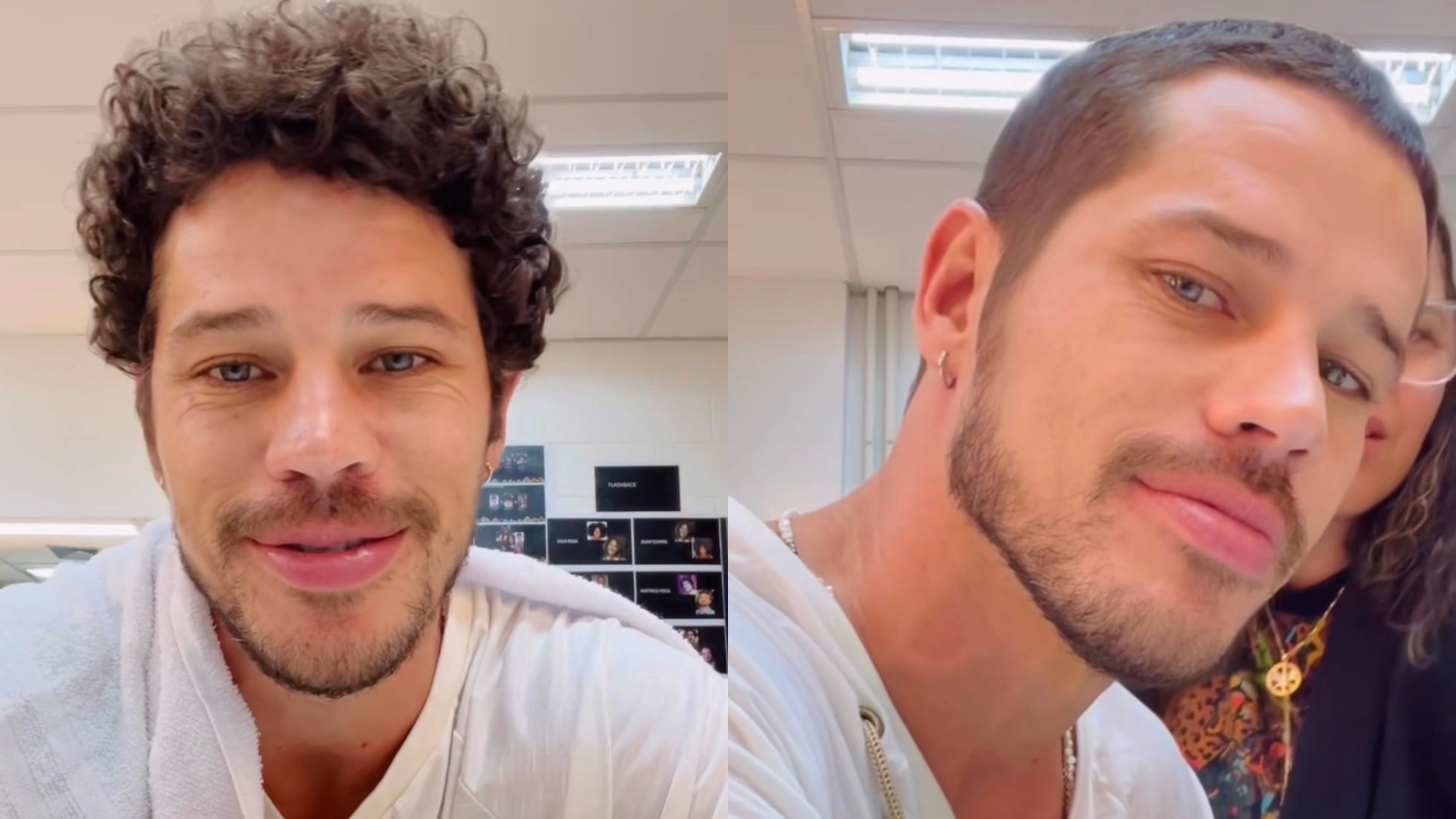 José Loreto muda visual após fim de Pantanal e Rafa Kalimann reage