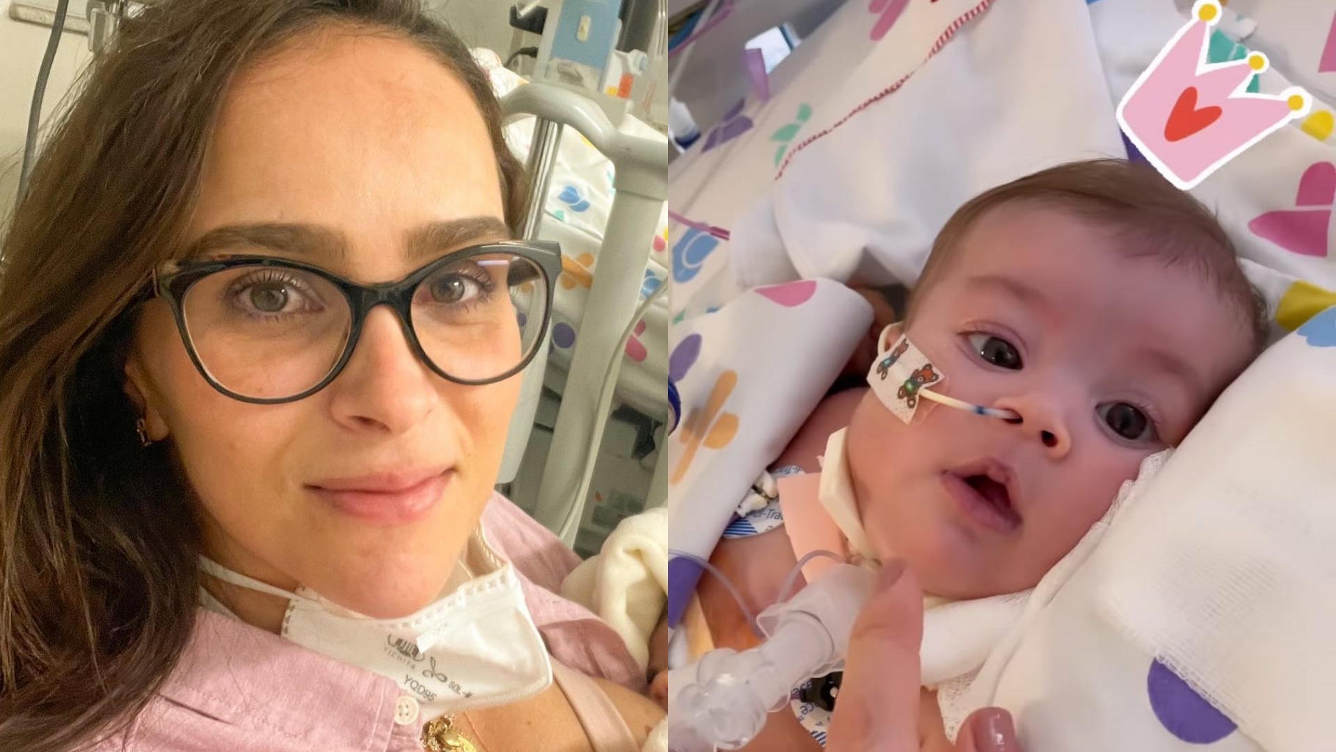 Leticia Cazarré atualiza estado de saúde da filha após cirurgia e agradece mensagens de apoio