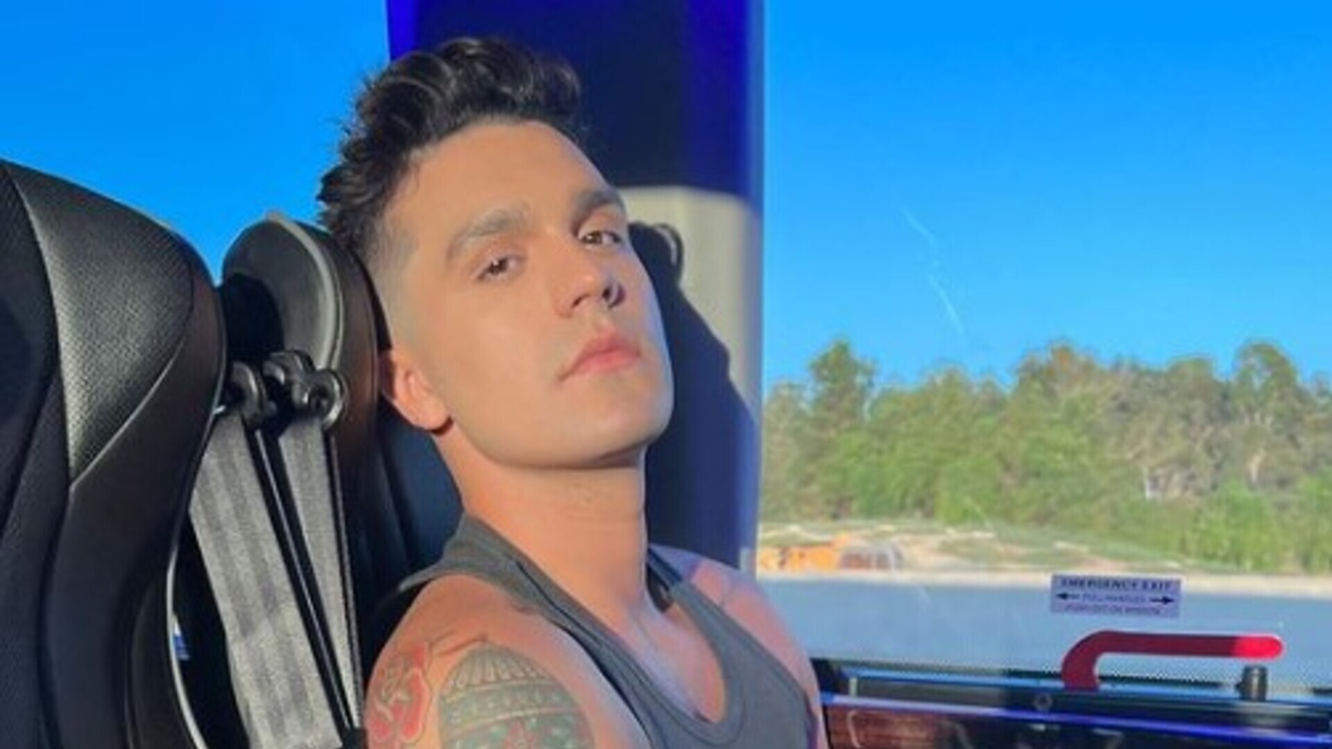 Luan Santana exibe boa forma em novas fotos nos Estados Unidos