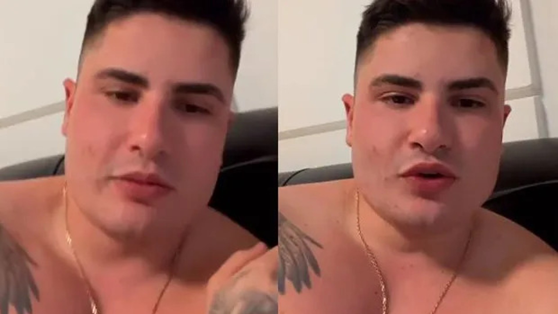 Lucas Souza faz primeira aparição após se separar de Jojo Todynho e diz: ‘Deus sabe das coisas’