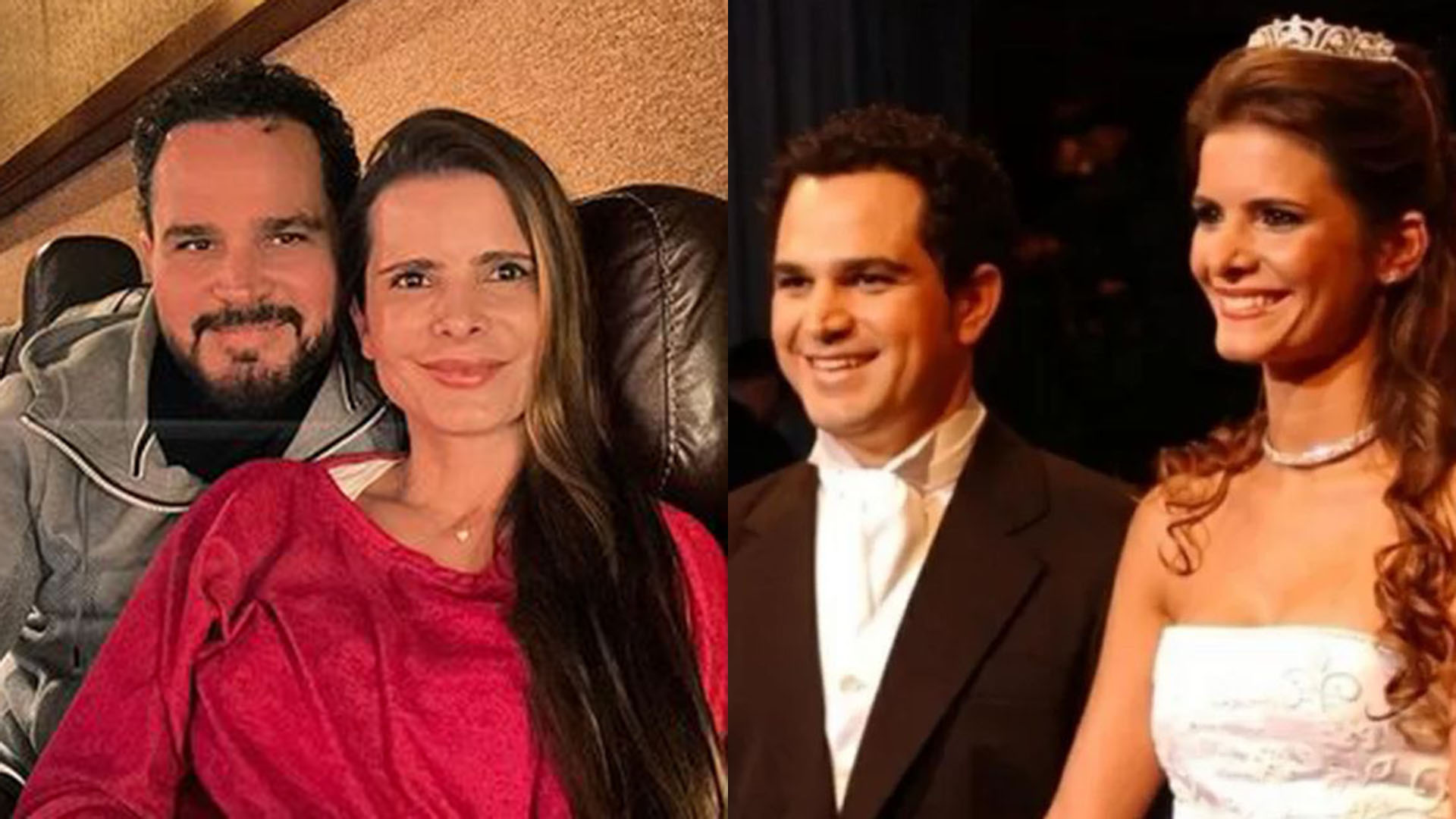 Esposa de Luciano Camargo relembra fotos do dia do casamento