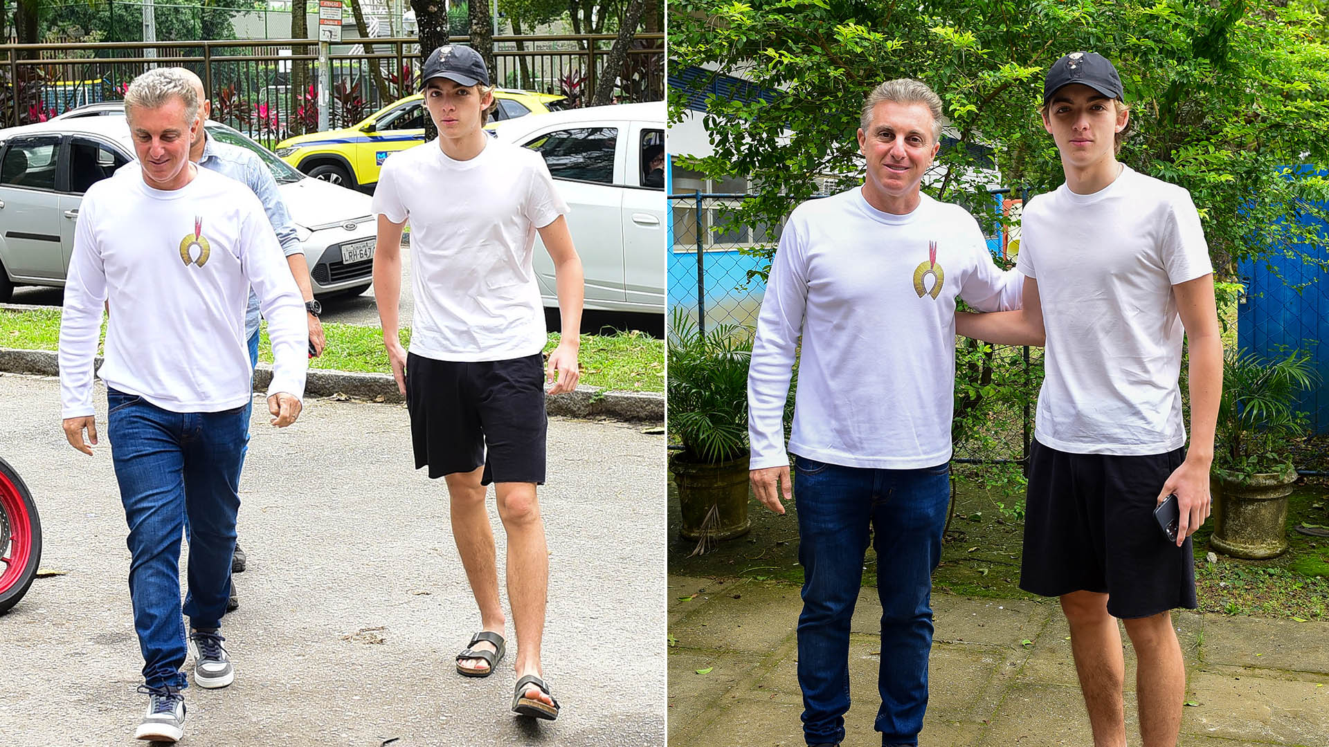 Filho de Luciano Huck fica 40 minutos na fila errada na hora de votar