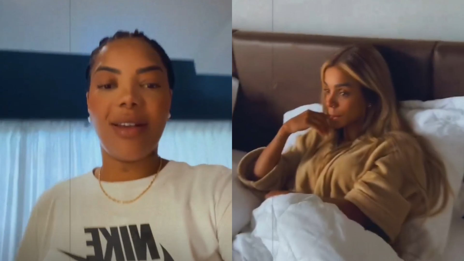 Ludmilla surpreende Brunna Gonçalves com celular novo de presente