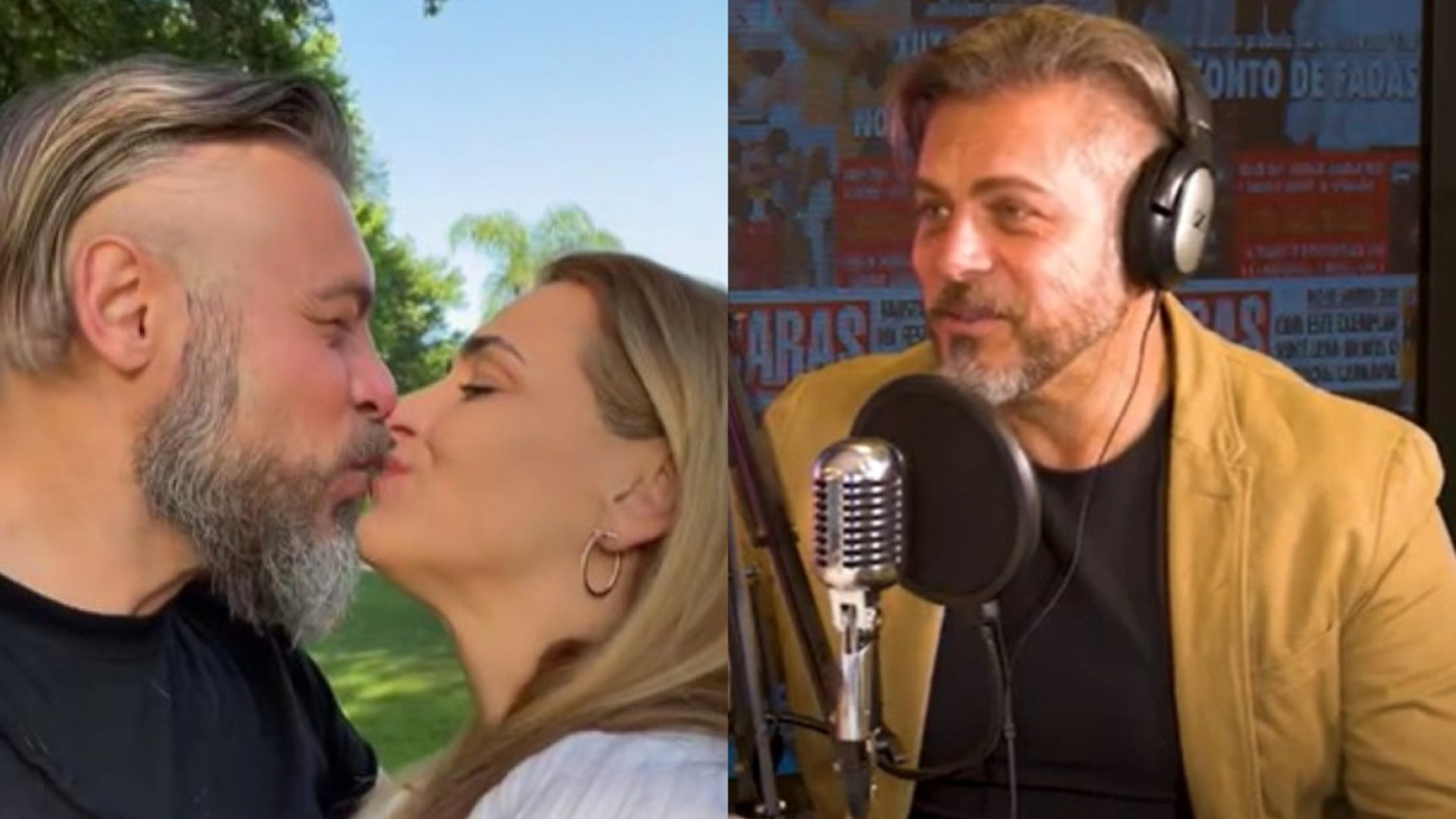 Luigi Baricelli revela ritual romântico que divide com a esposa Andreia