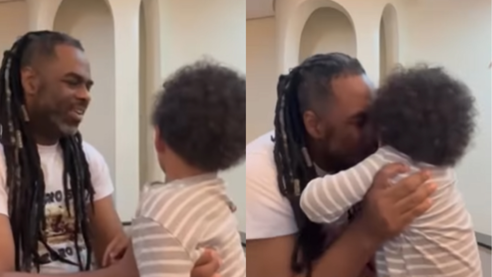 Manoel Soares se derrete após declaração de amor do filho autista