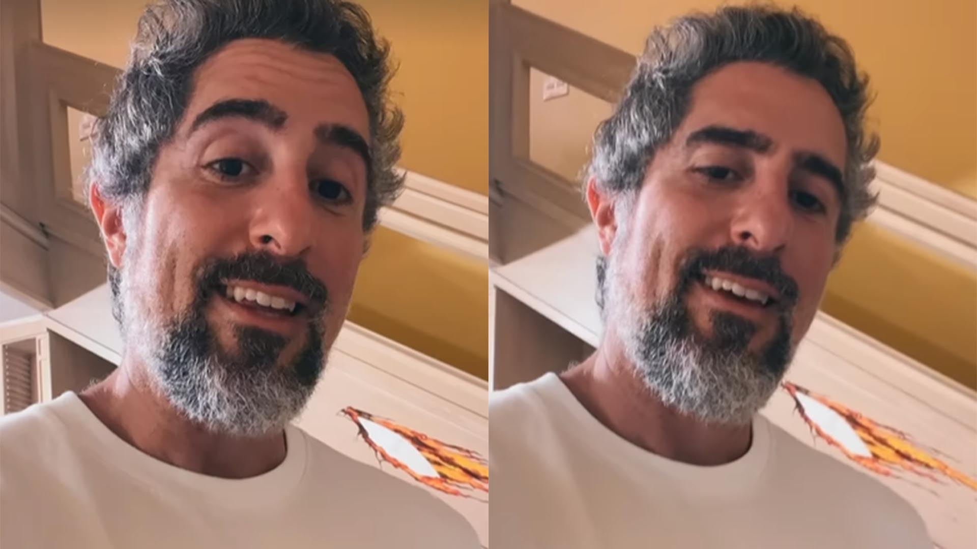 Marcos Mion se emociona com presente da filha, Donatella