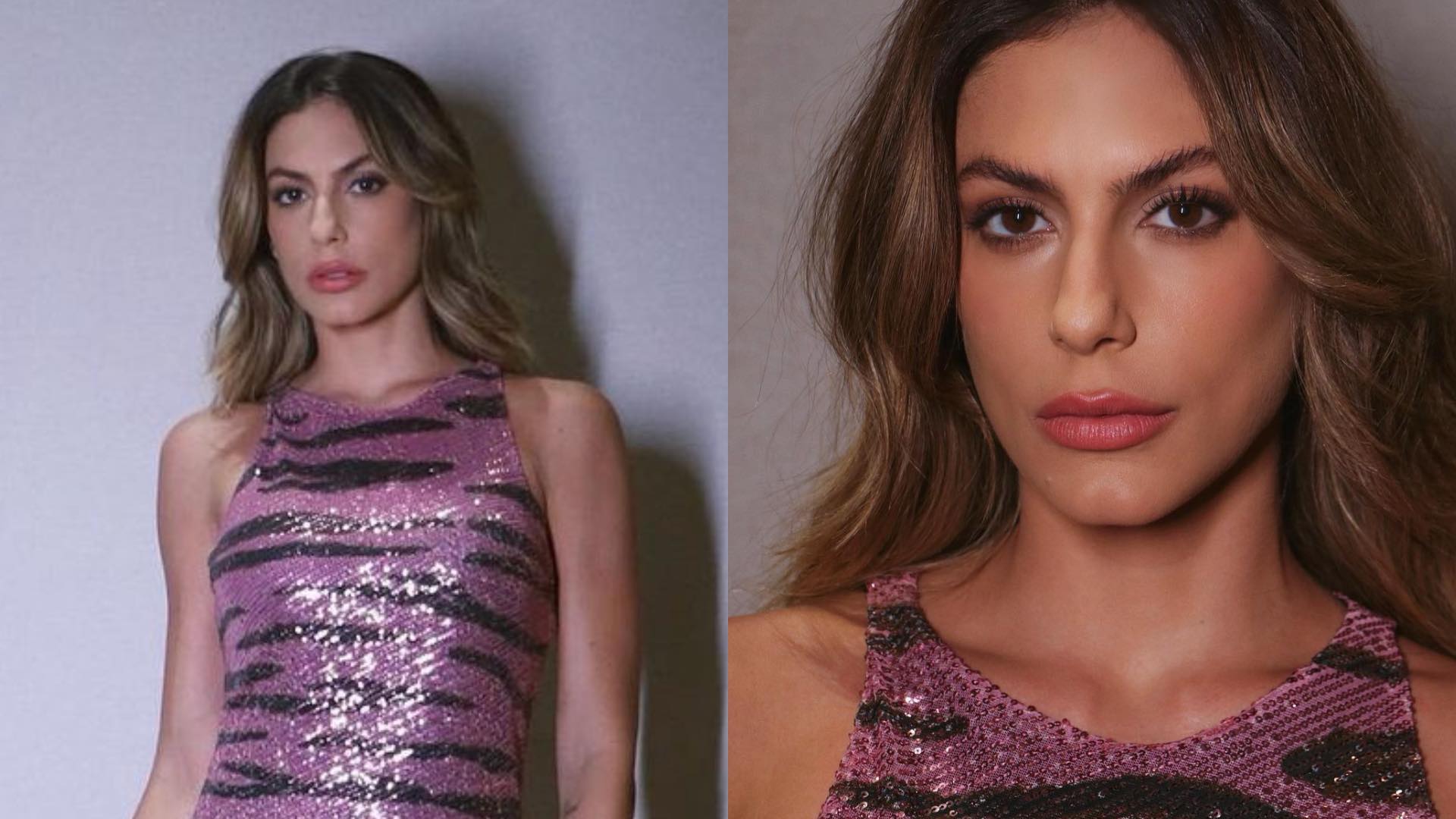Mari Gonzalez elege vestido brilhante para a noite e rouba a cena com a beleza: “Impecável”
