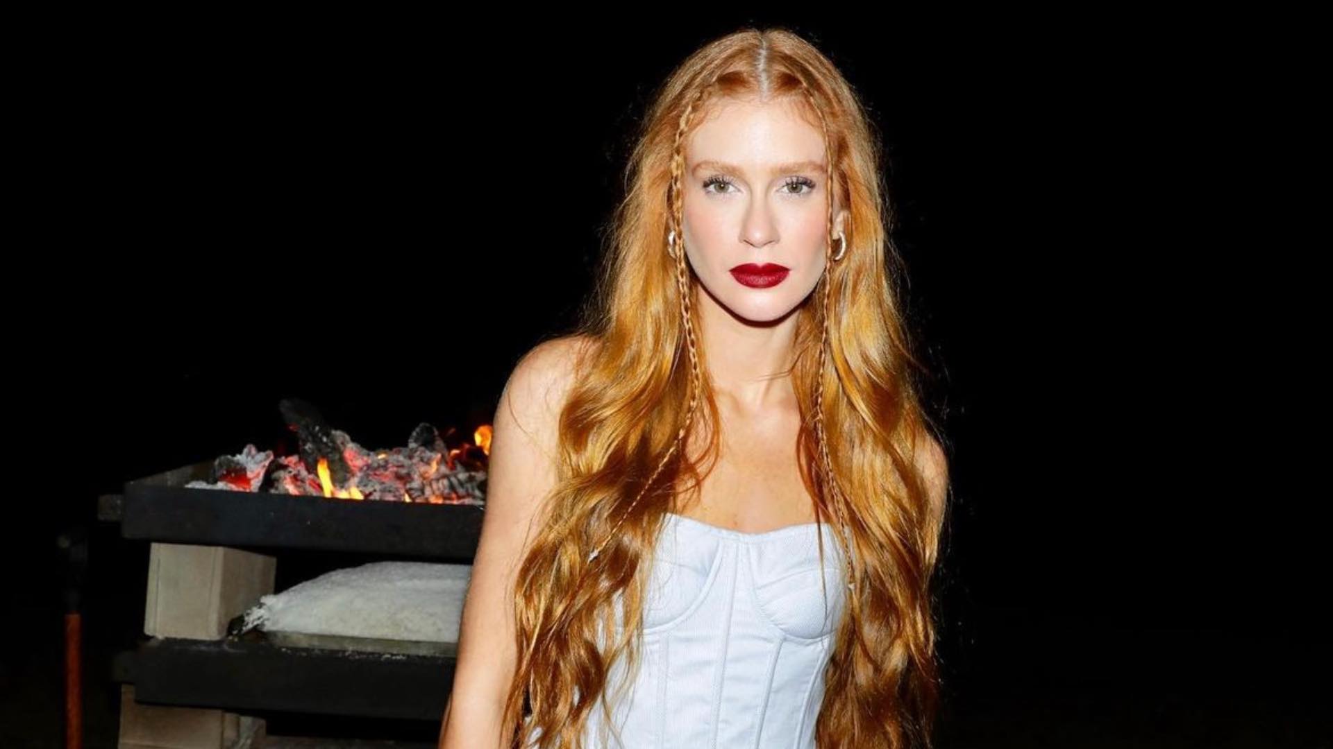 Marina Ruy Barbosa surge com look ‘diferentão’ e impressiona a web com a beleza: “Impecável”