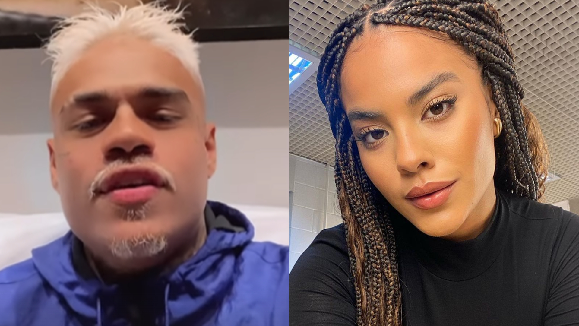 Após assumir namoro, MC Cabelinho rasga elogios a Bella Campos: ”Minha preta”
