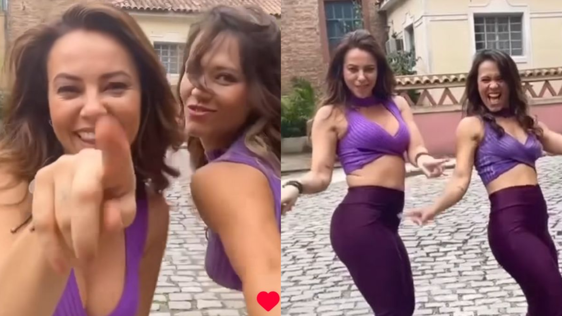 Paolla Oliveira dá show de dança ao som de Beyoncé com dublê de ‘Cara e Coragem’