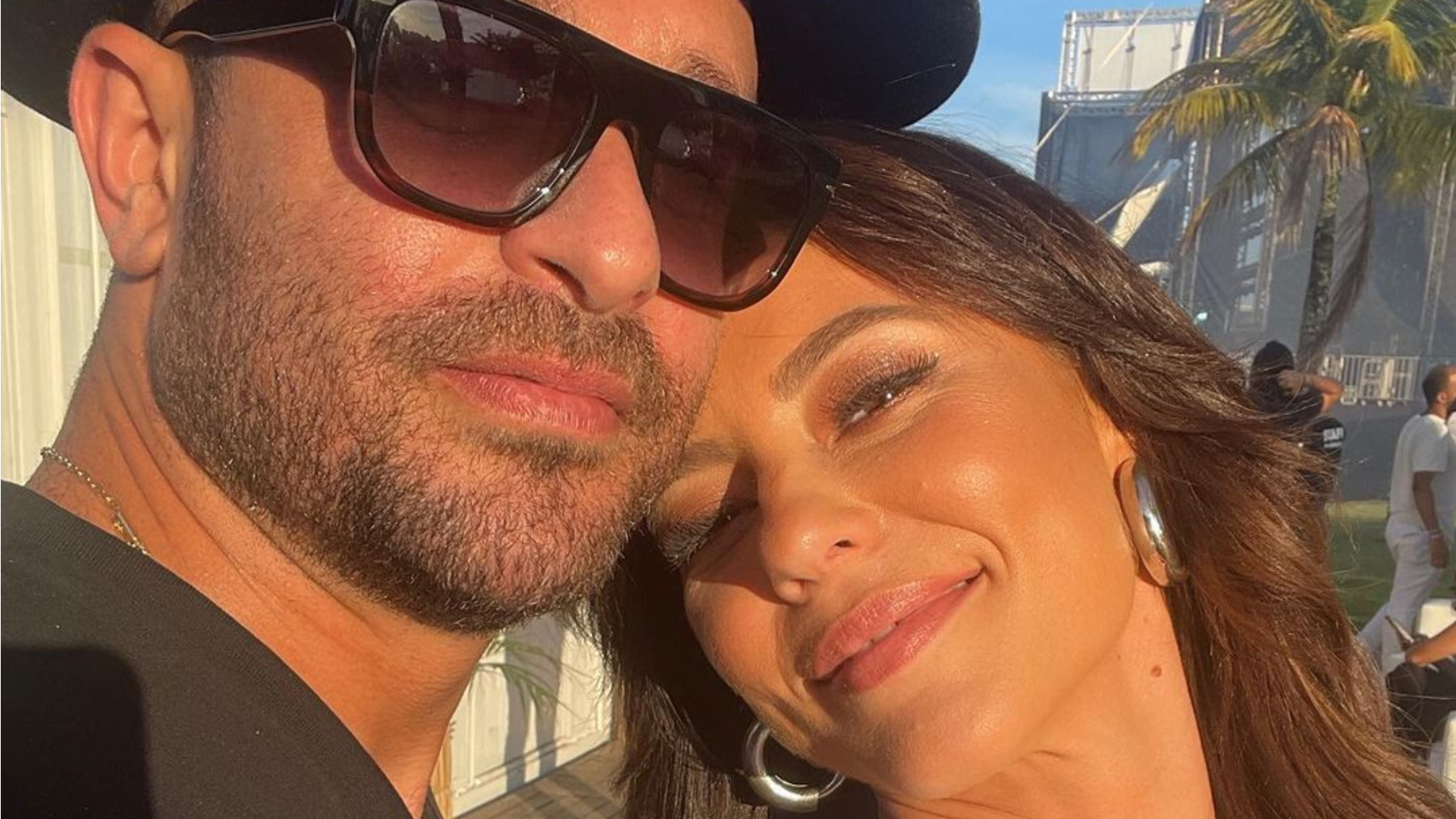 Paolla Oliveira e Diogo Nogueira protagonizam momento de chamego: ”Pra começar a semana”