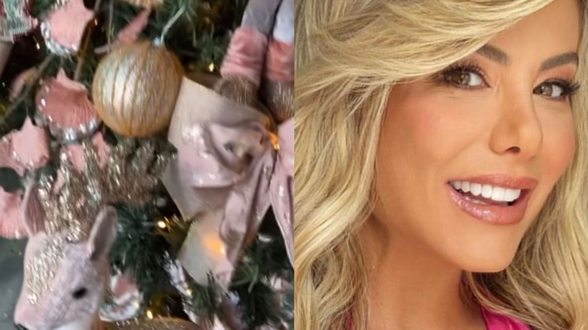 Já? Poliana Rocha mostra montagem de árvore de natal luxuosa
