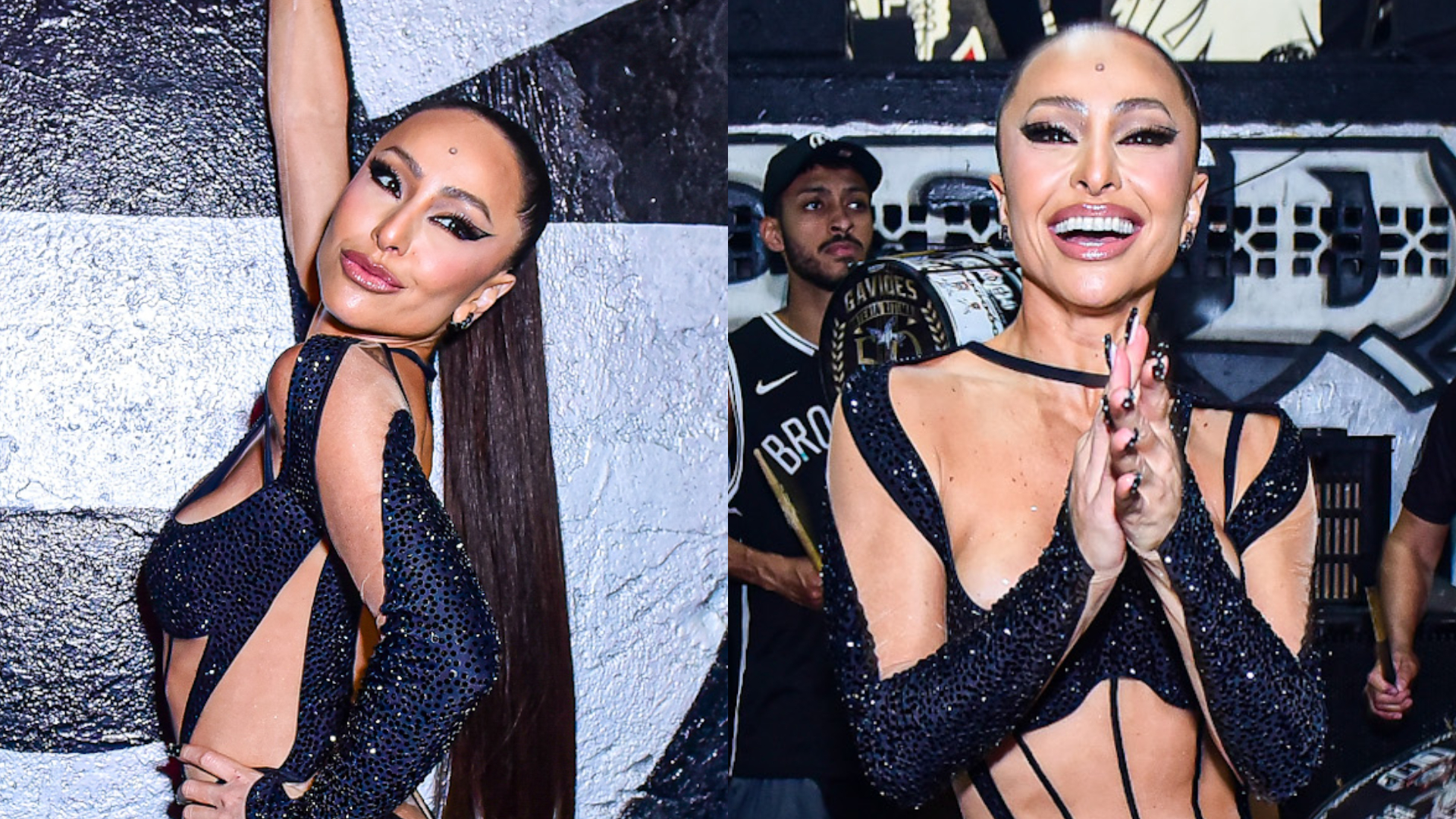 Sabrina Sato exibe corpaço com roupa transparente e minimalista em ensaio de Carnaval