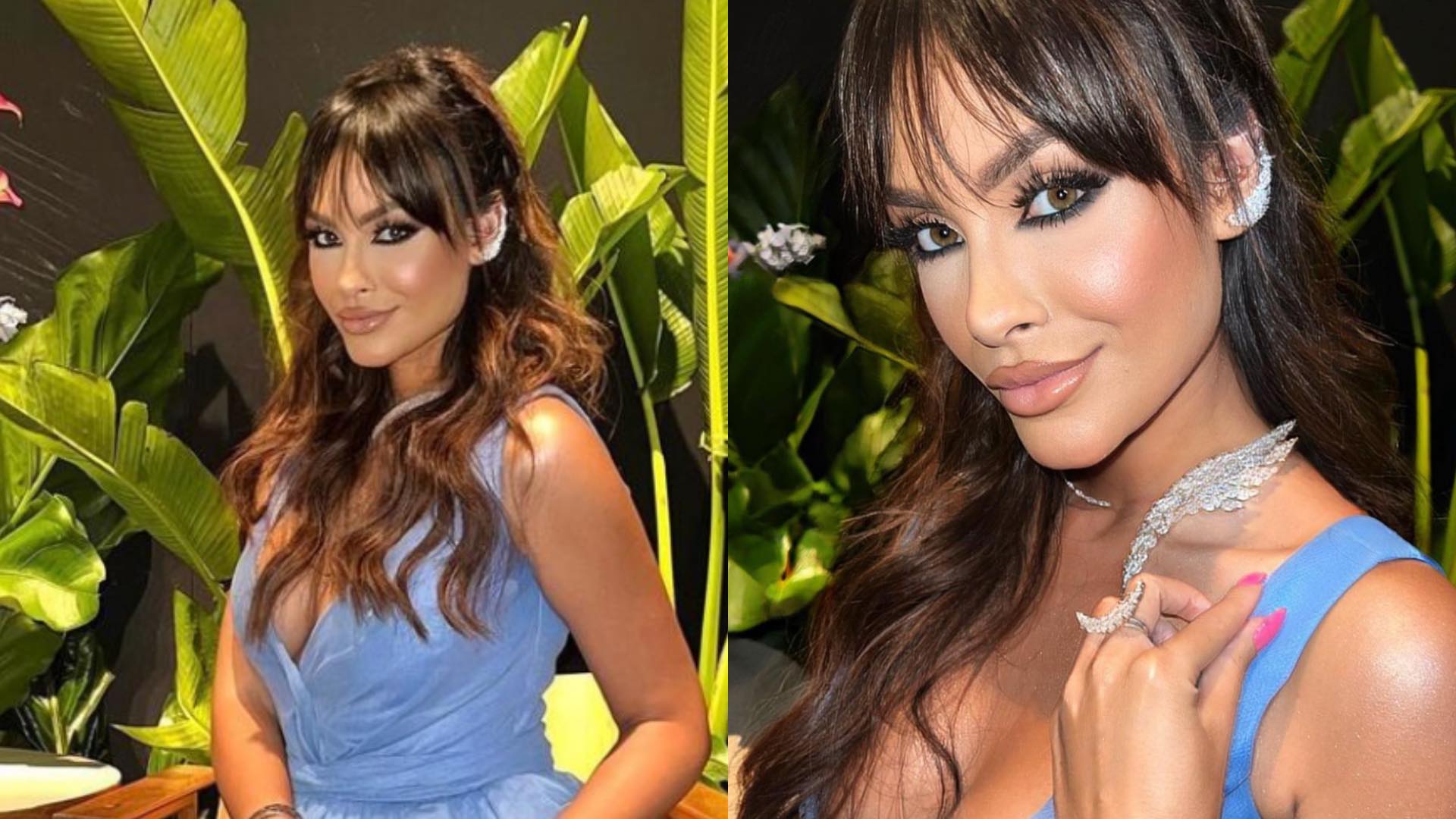 Sarah Andrade ensina dicas de cuidados com os cabelos: “Ajuda a controlar o frizz”