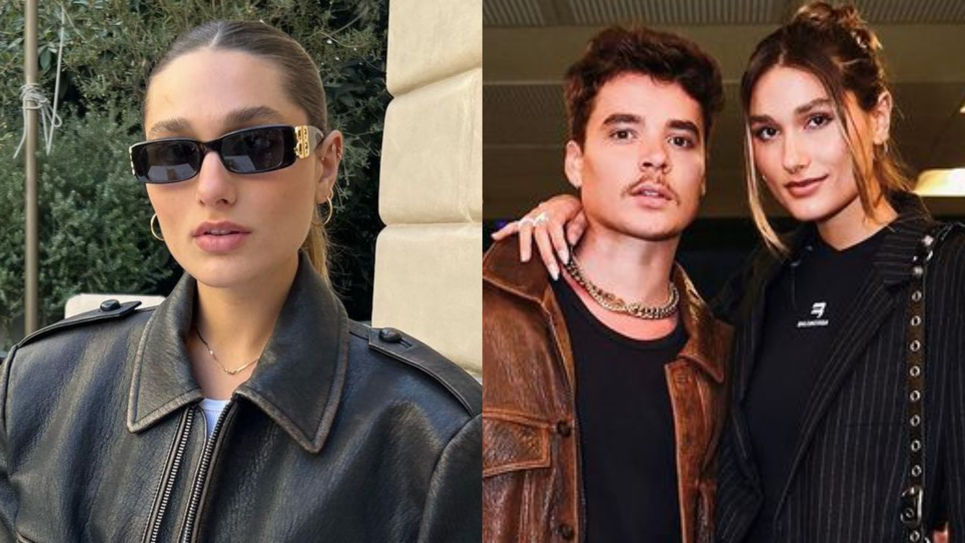 Sasha Meneghel posta fotos ao lado do marido e web compara: ”Muito igual a Hailey Bieber”