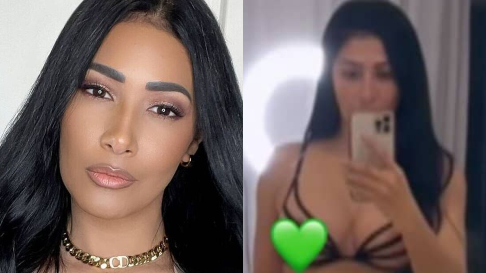 De lingerie ousada, Simaria cobre parte íntima com emoji e faz a temperatura subir