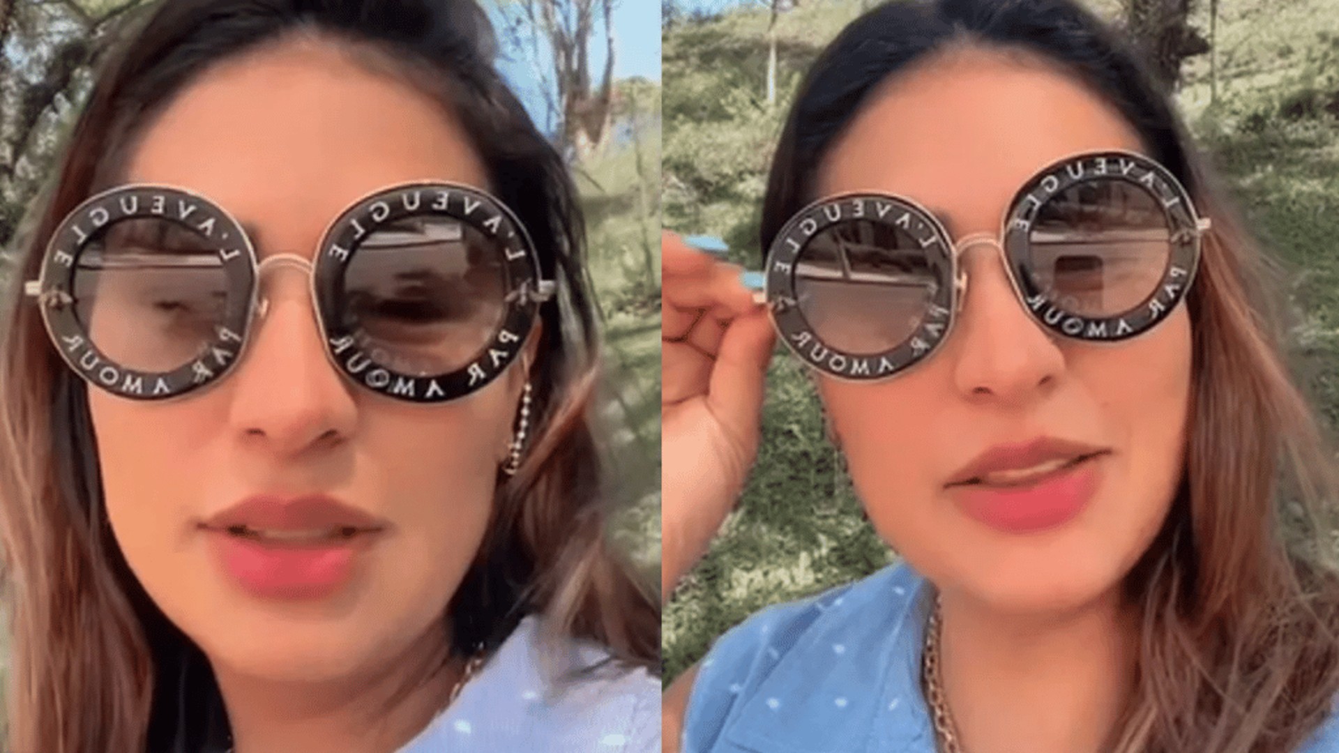 Simone Mendes gasta R$ 6 mil em óculos de sol da Gucci e reclama: “Trem Feio”