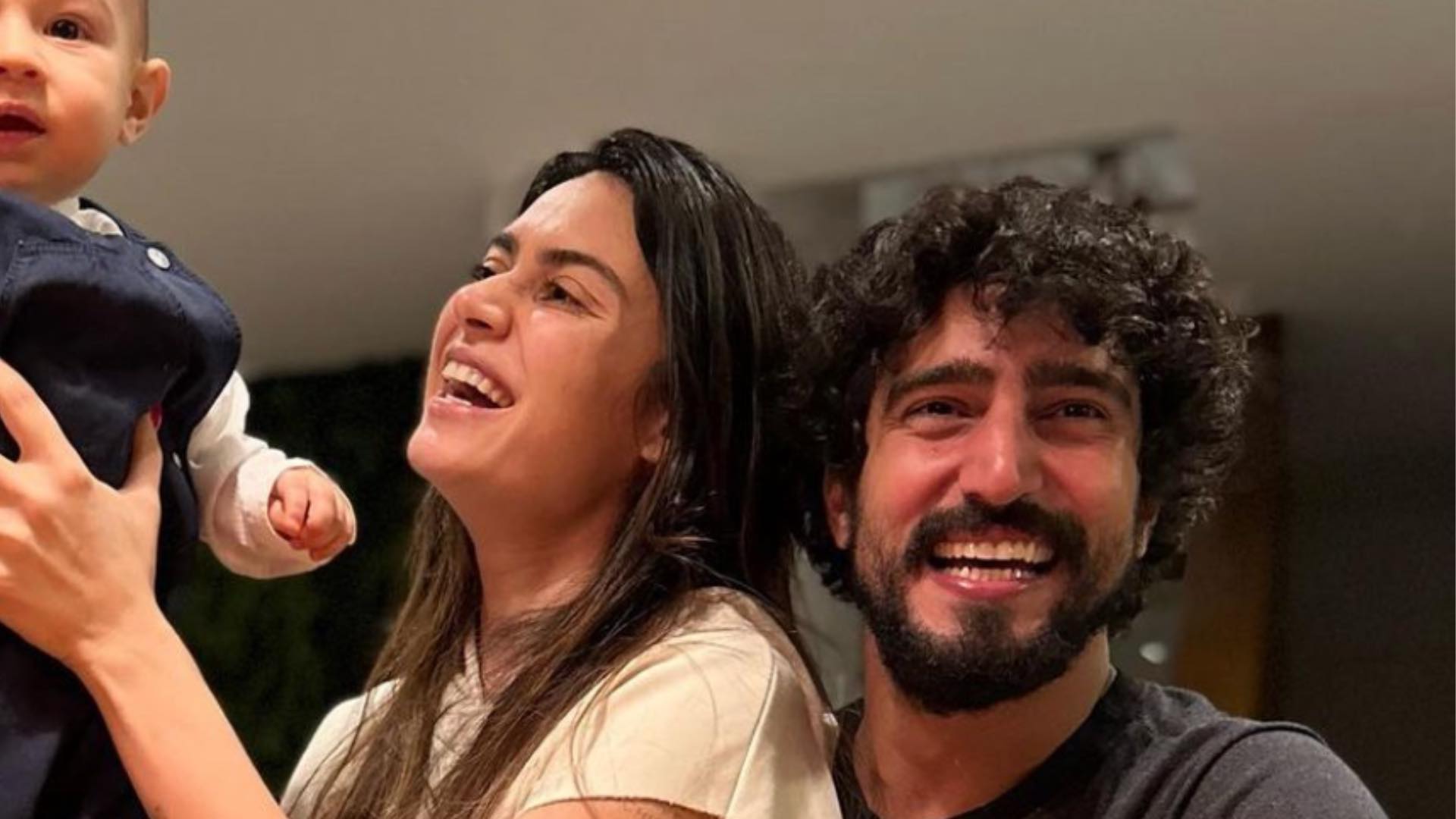 Thaila Ayala e Renato Góes celebram 10 meses do filho, Francisco: “O tempo voa”
