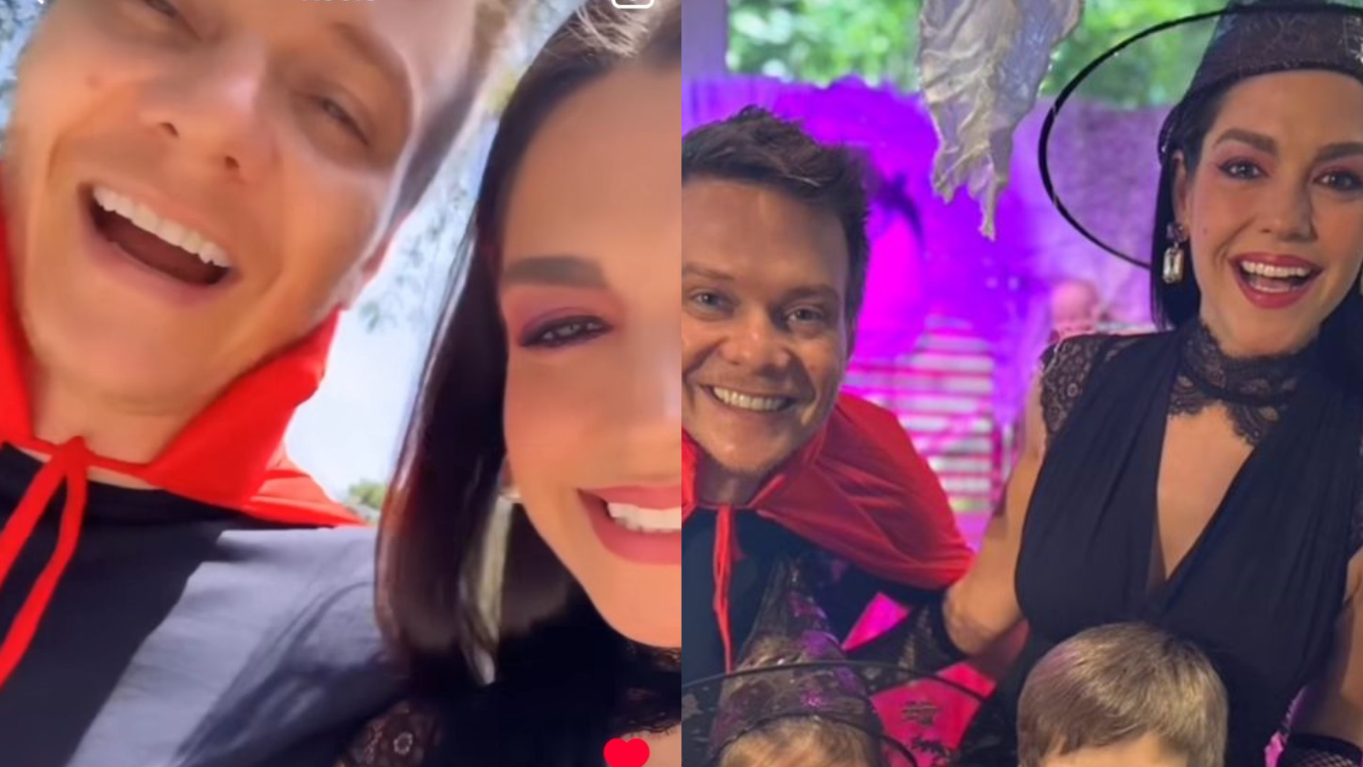 Thais Fersoza encanta ao mostrar a família fantasiada para Halloween: ”Entramos na brincadeira!”