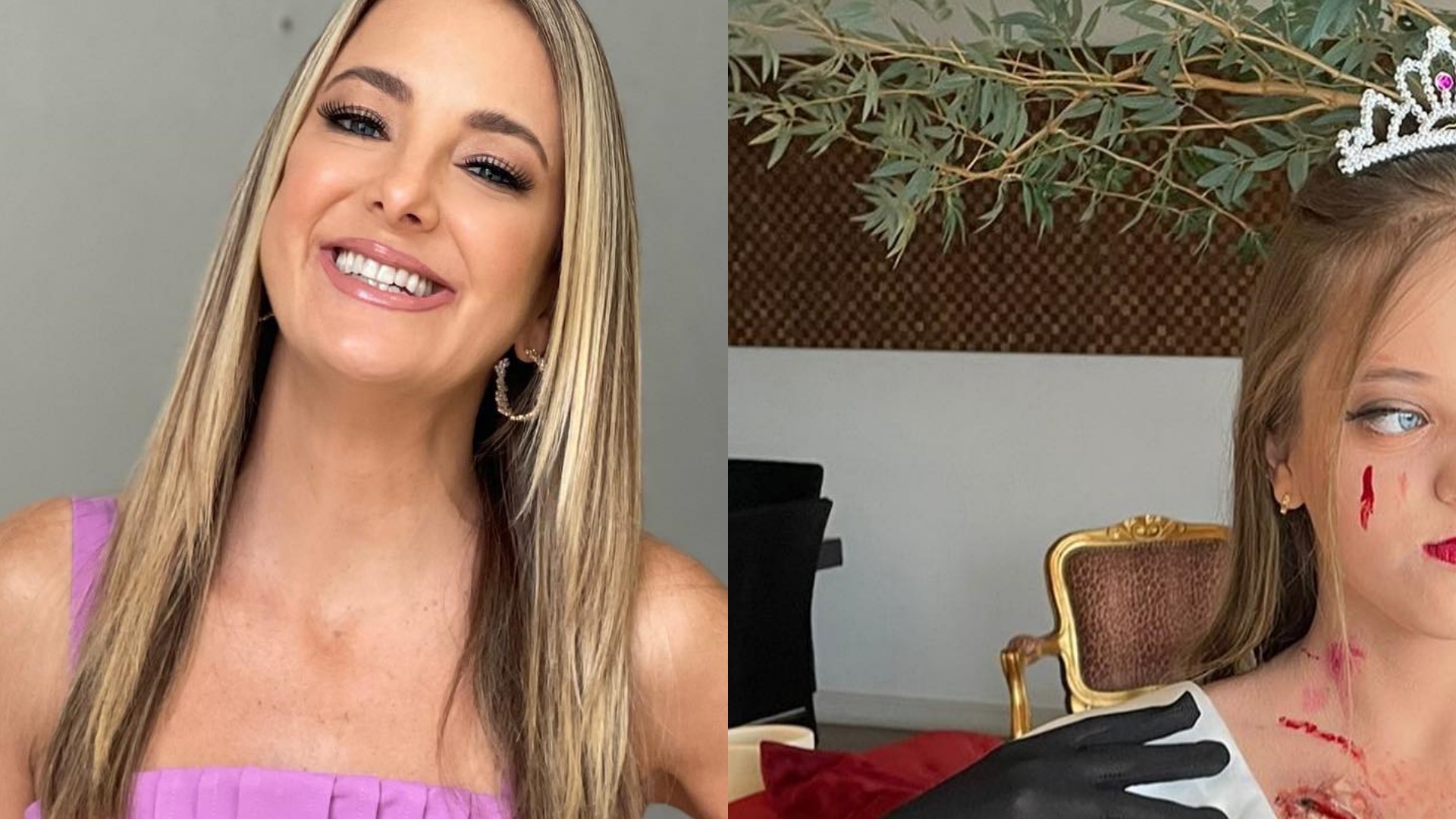 Rafaella Justus, filha de Ticiane Pinheiro, capricha na fantasia para o Halloween: “Estou pronta”