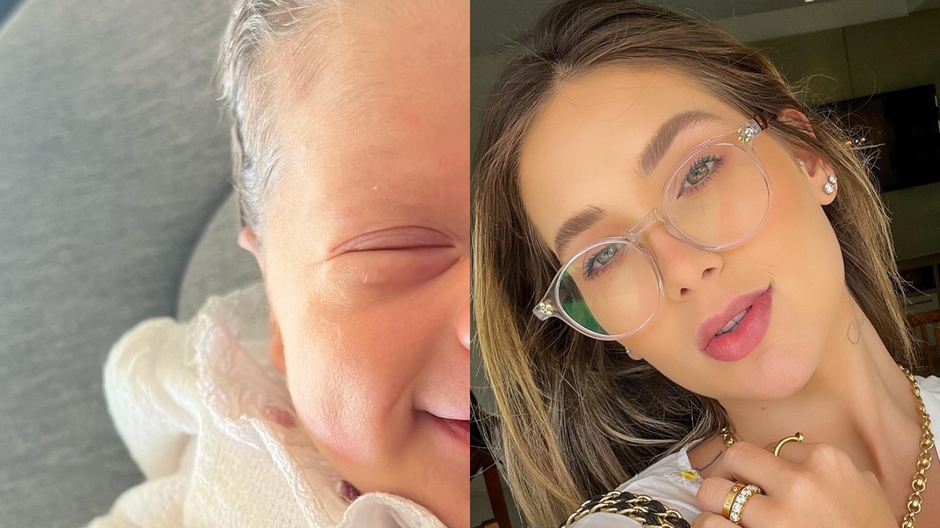 Virginia Fonseca explode o fofurômetro ao postar nova foto da filha recém-nascida: “Para alegrar”