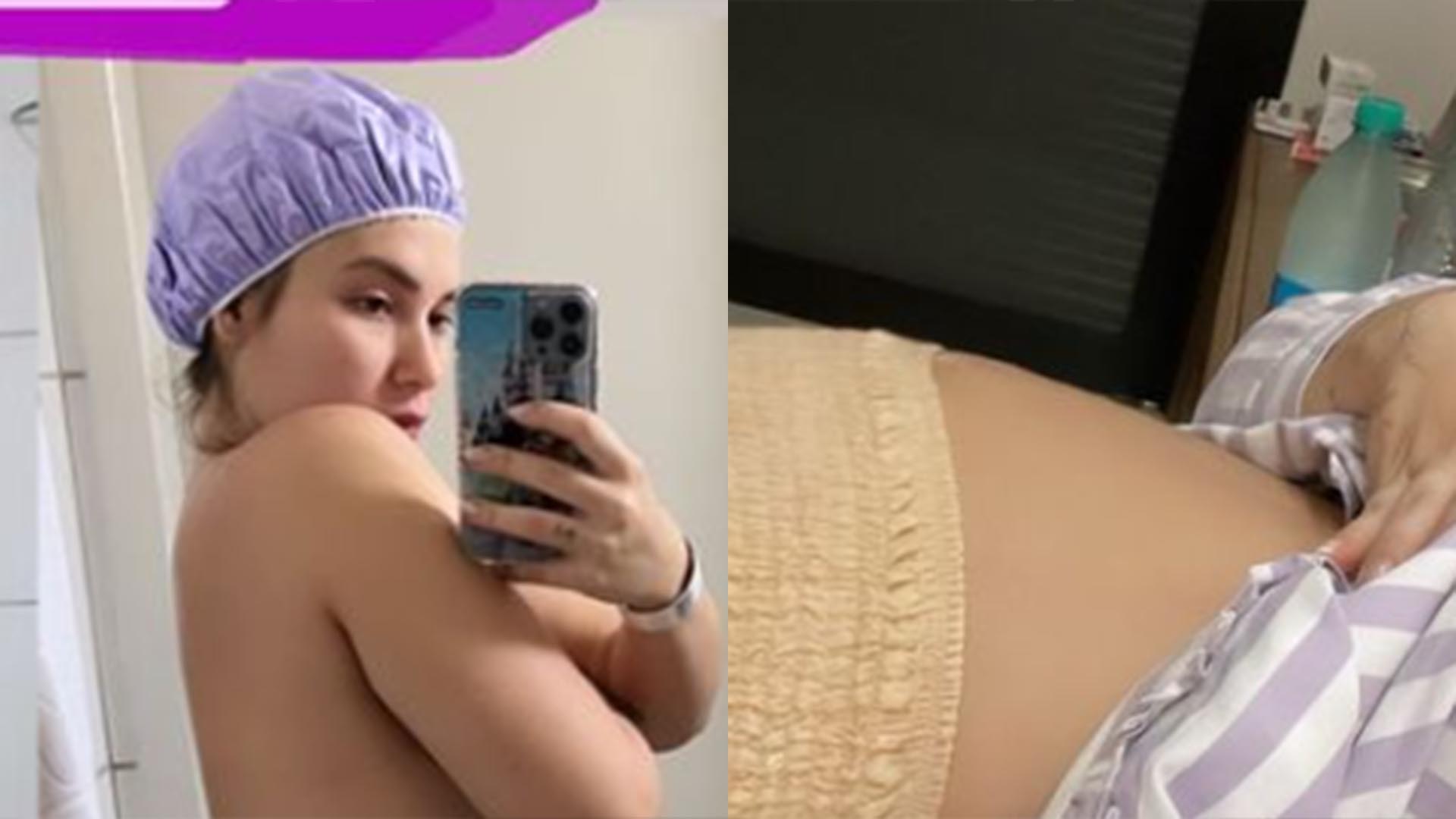 Virginia Fonseca exibe sua barriga pós-parto e surge de fralda: ‘É vida’
